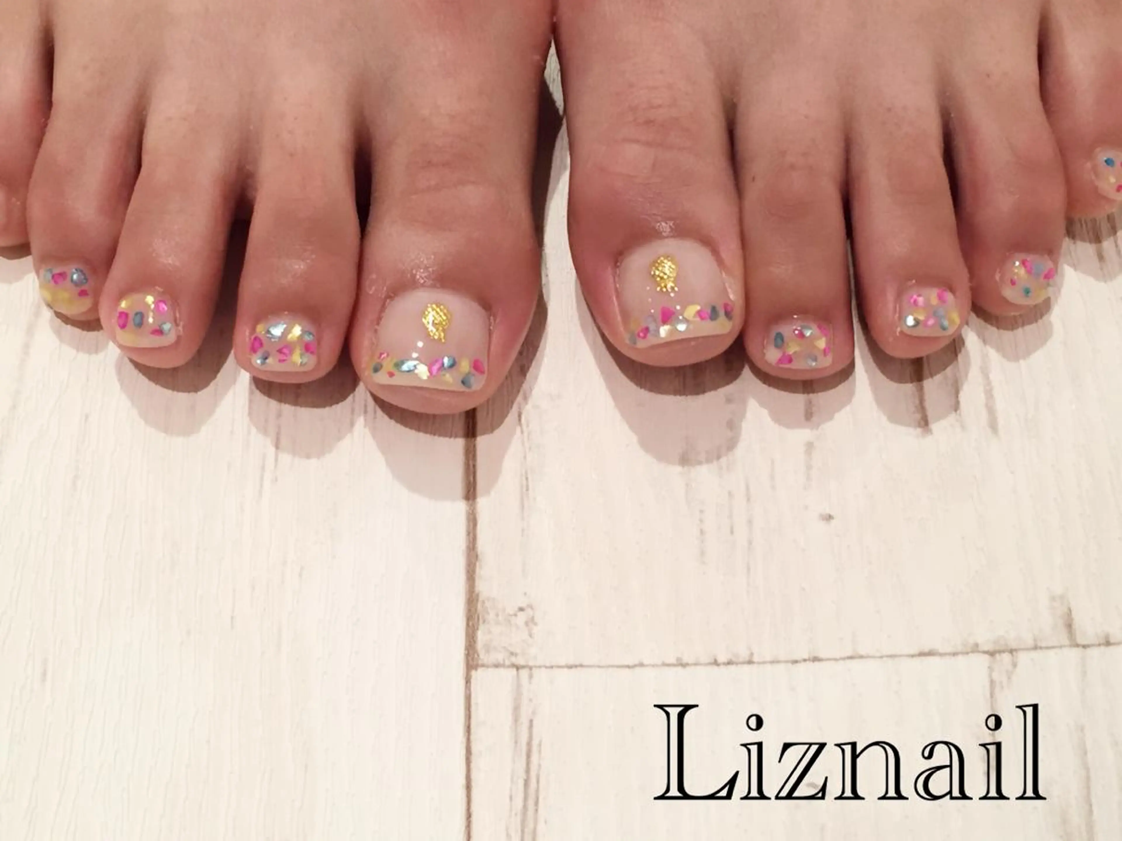 ネイル フットネイル Rawr / saoriのネイルデザイン