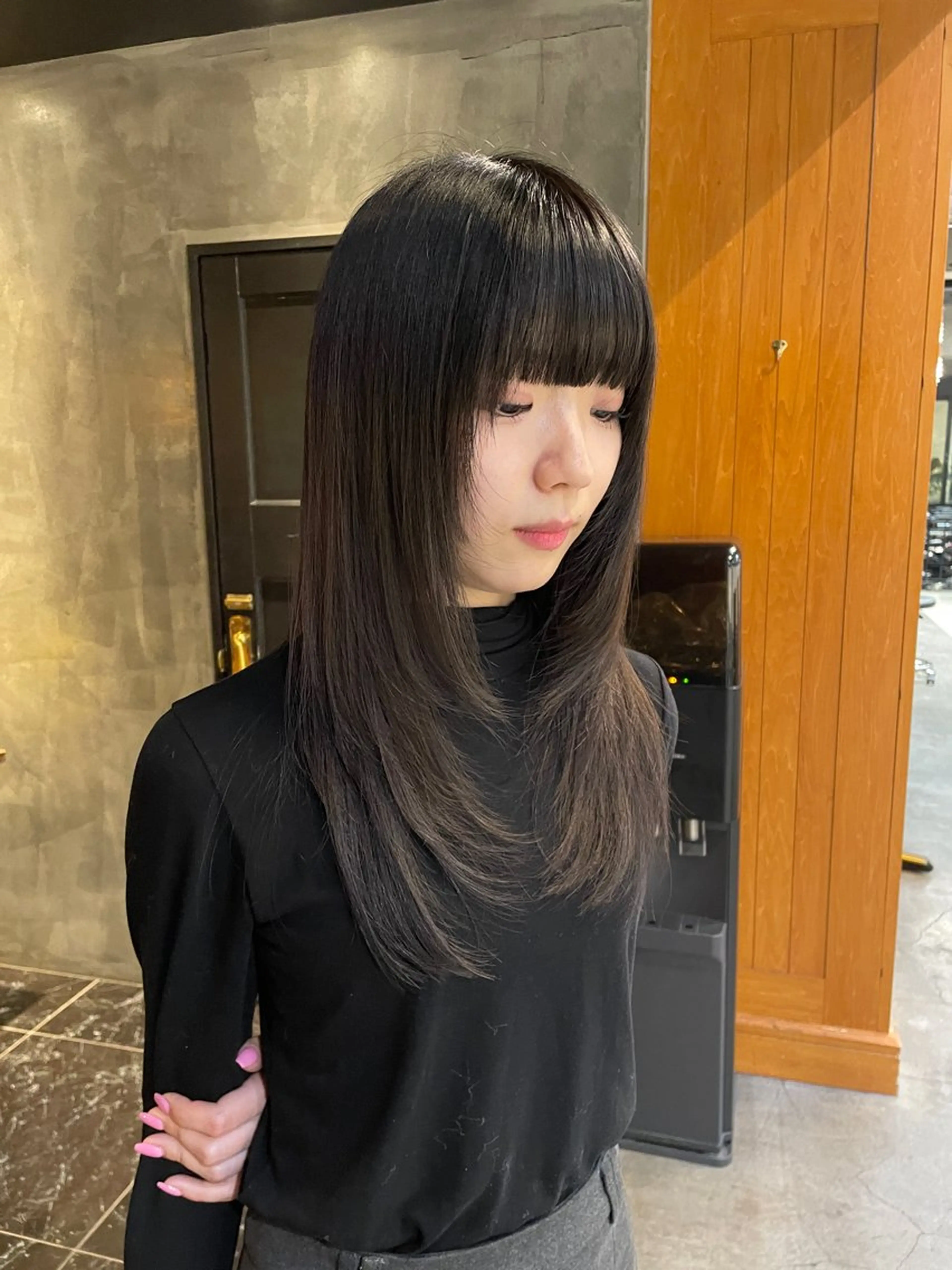 ロング ルカ/ ニュアンスヘアのヘアスタイル