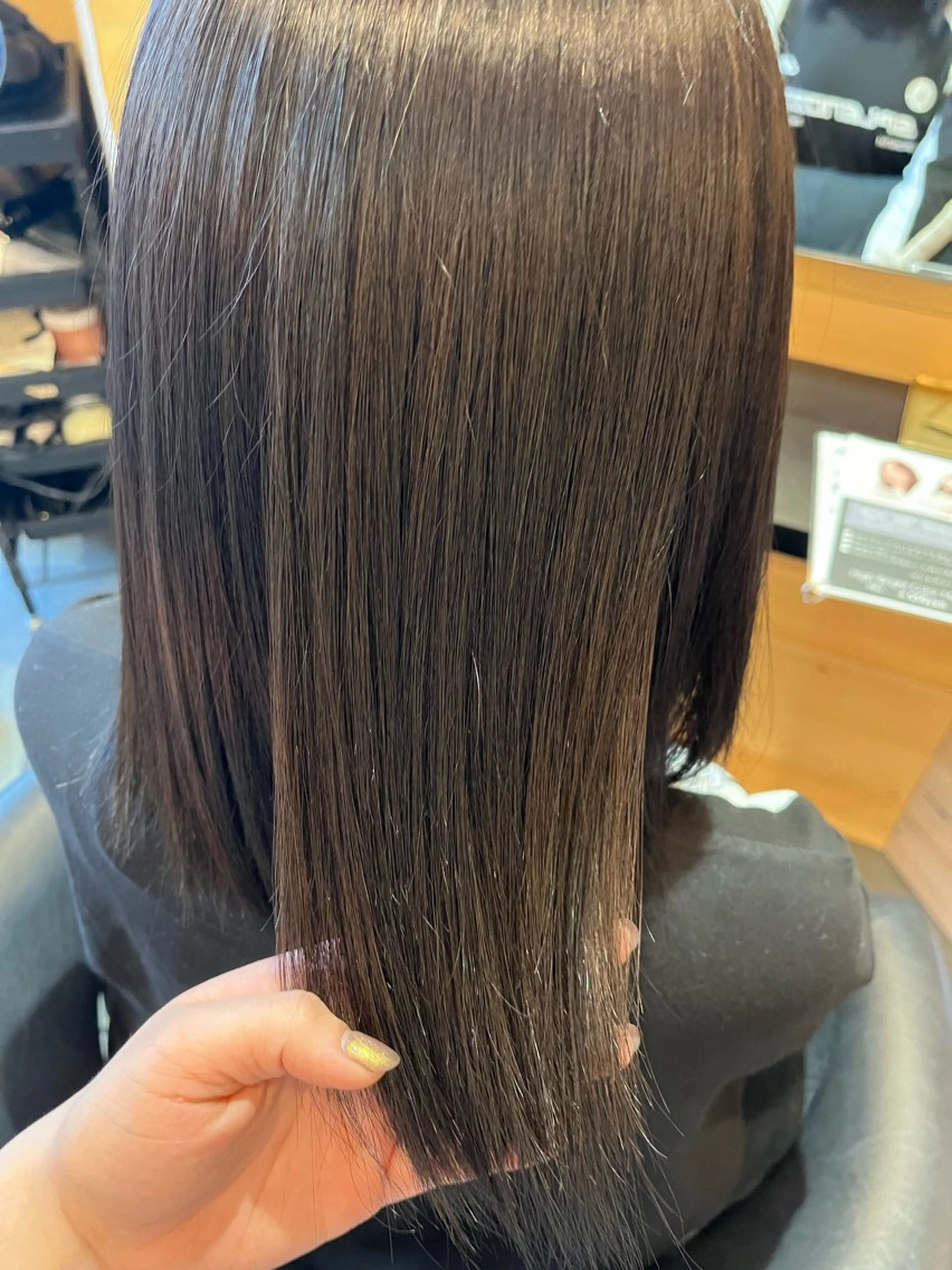 ミディアム ヘアカラー Dulce oro所属・モデル募集/円山/ 暖色/yurinaのヘアスタイル