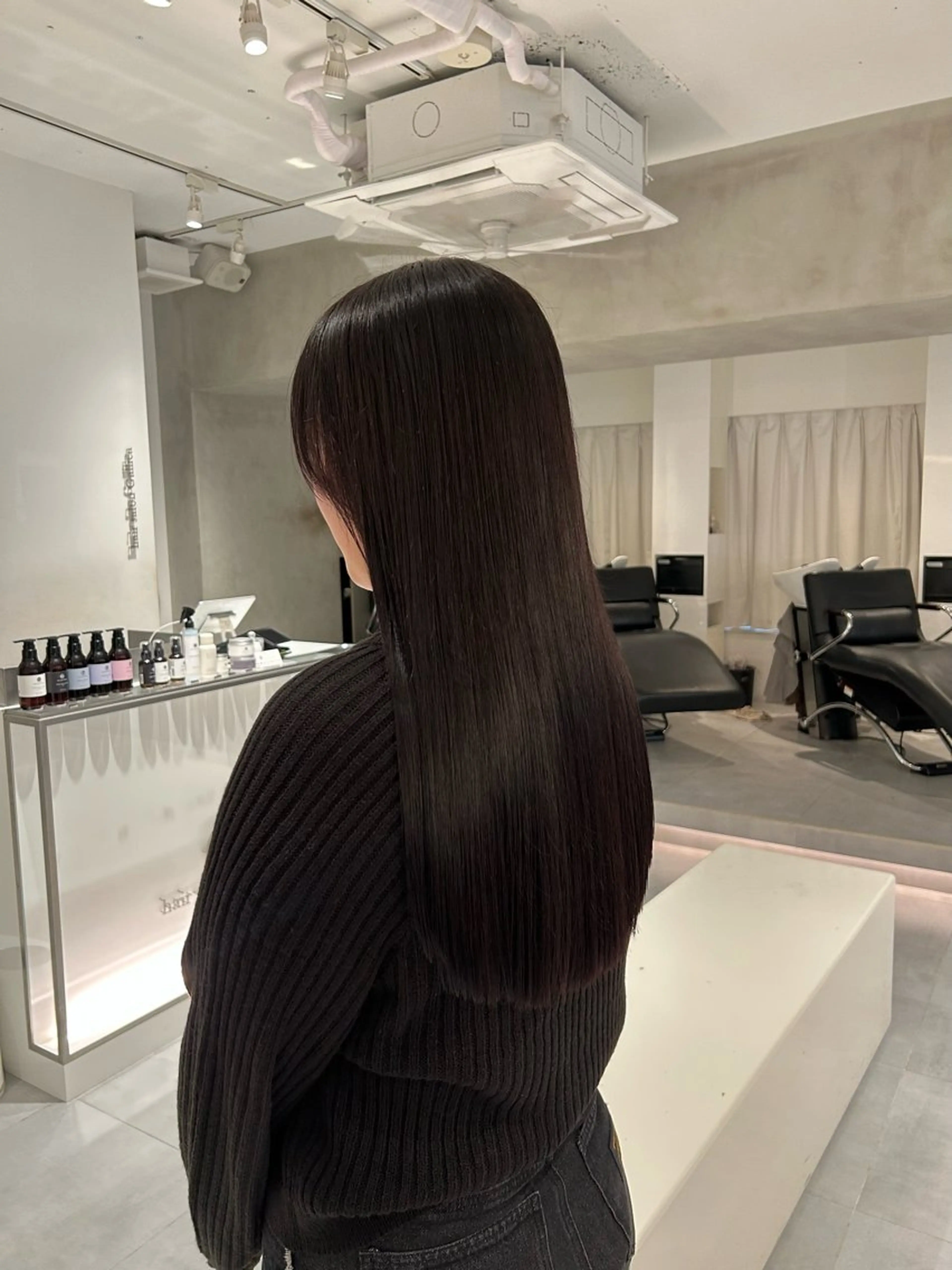 ロング カラー カット ヘアカラー 🧚つやさらhair 🧚manakaのヘアスタイル