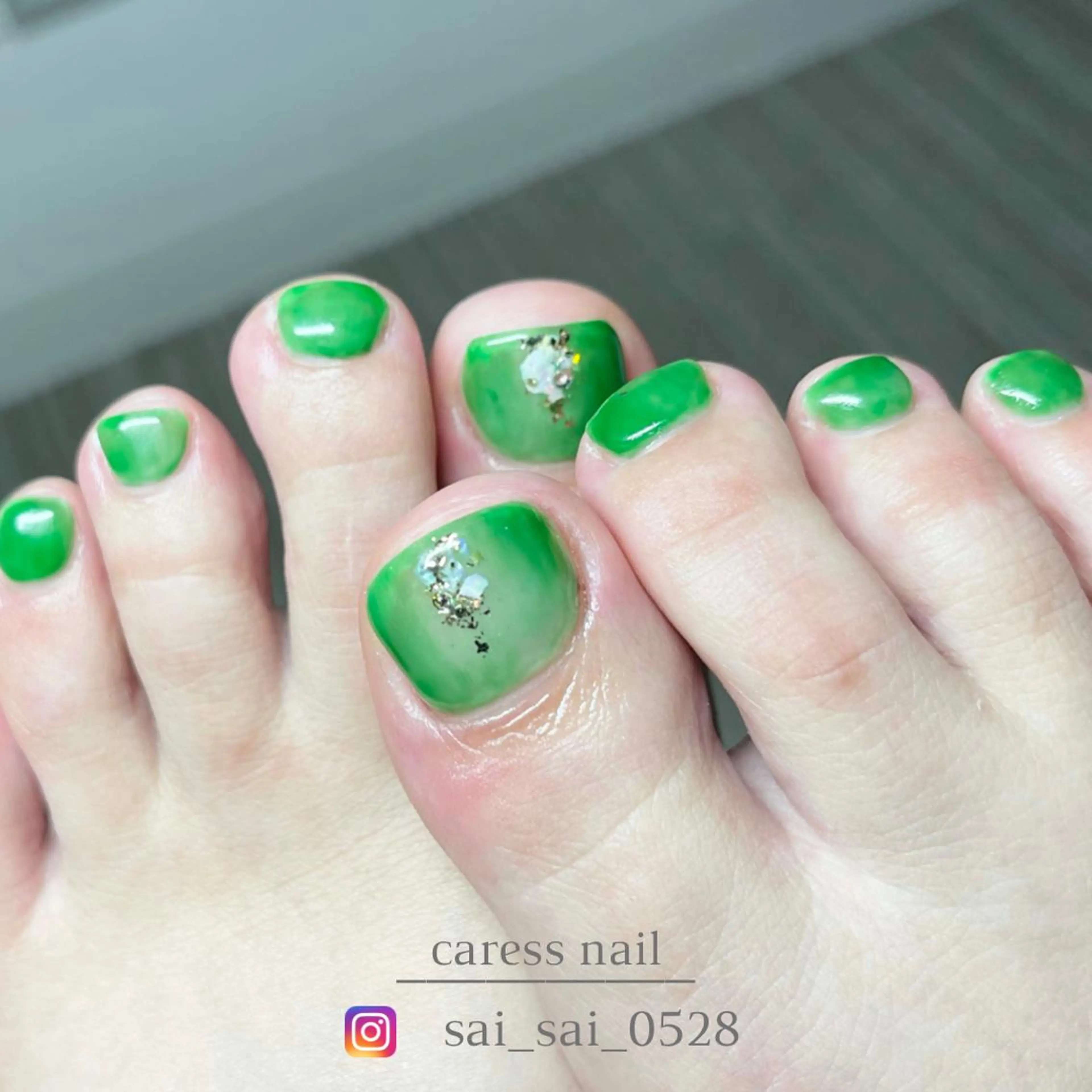 ネイル アートネイル caress nail カレスネイル 代々木上原所属・カレスネイル さいのネイルデザイン