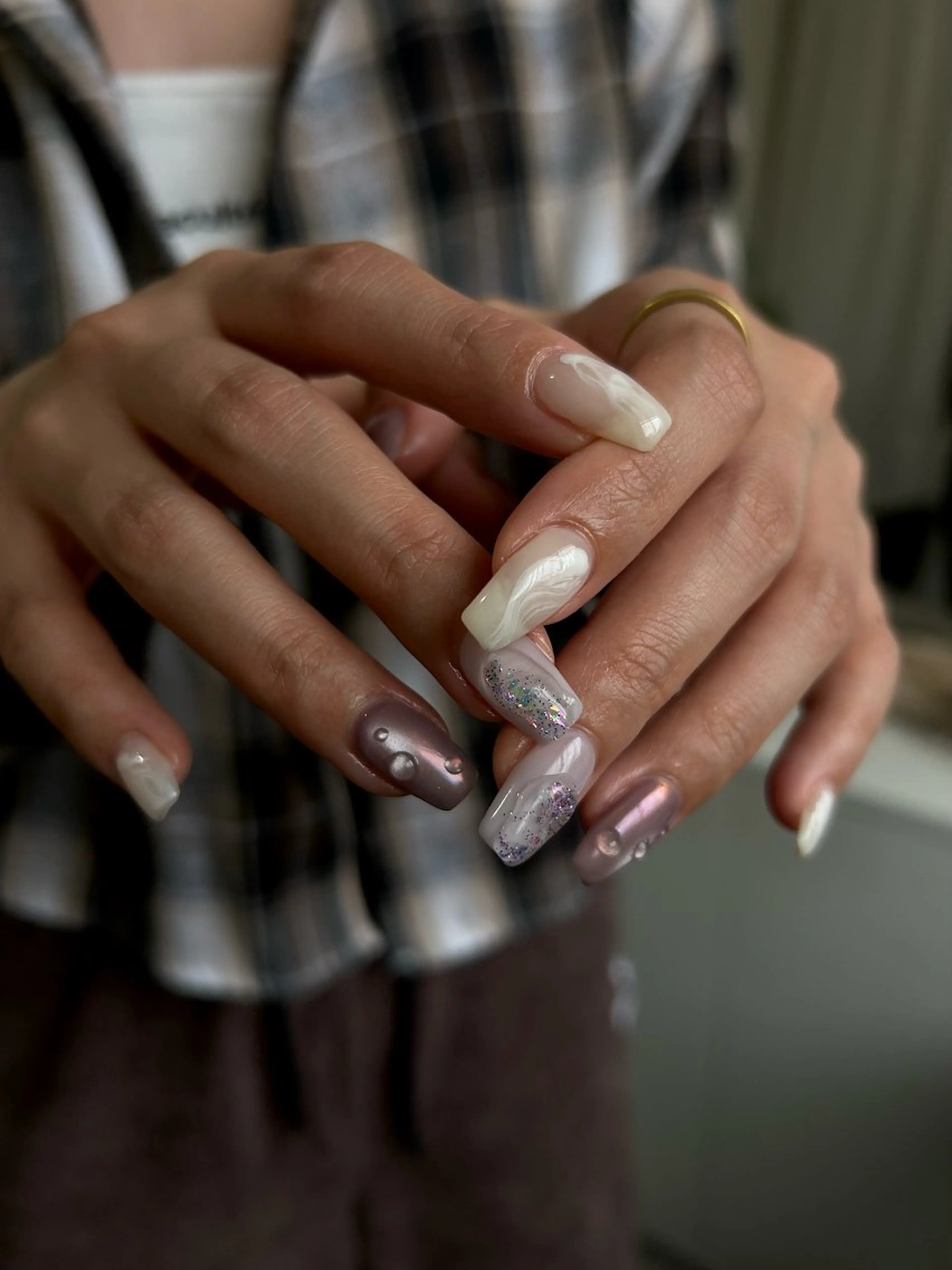 ハンドニュアンスデザインM🌿※コース内容の詳細をご確認ください。の写真