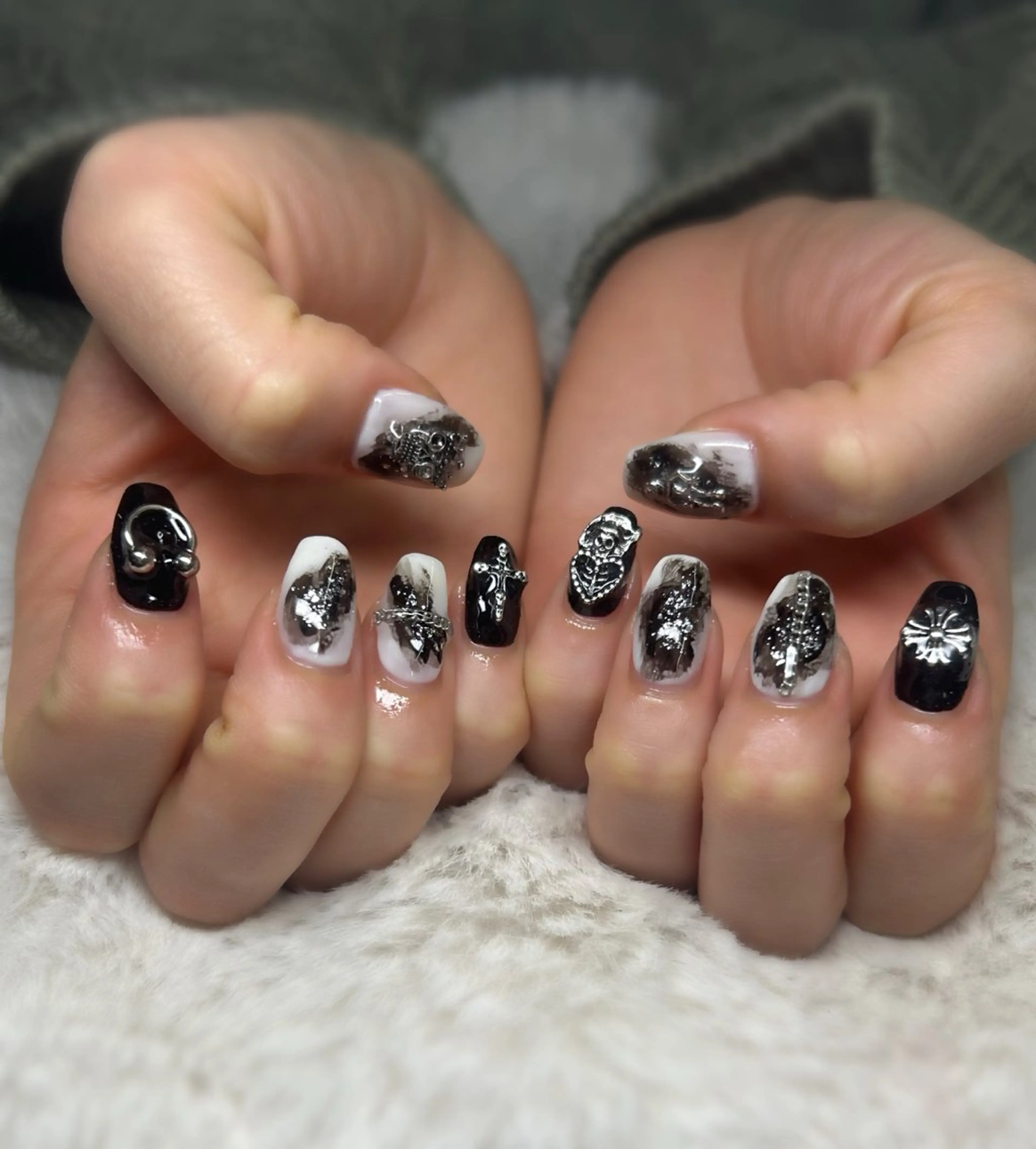 ネイル ハンドネイル ハンドケア yamane de  salonのネイルデザイン