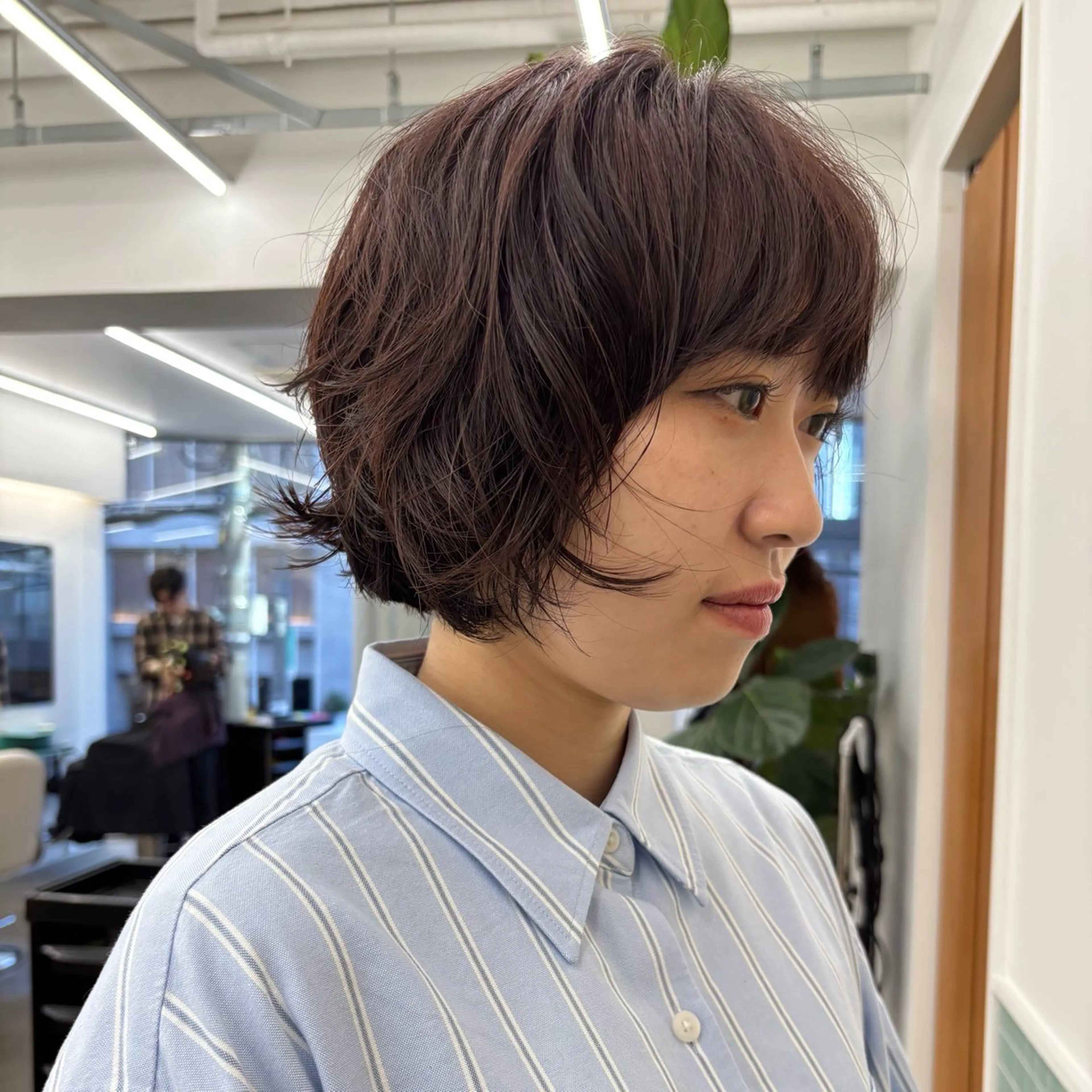 ショート カラー パーマ カット ヘアカラー パーマ トレンドメンズヘア/ 似合わせヘア/ショウのヘアスタイル