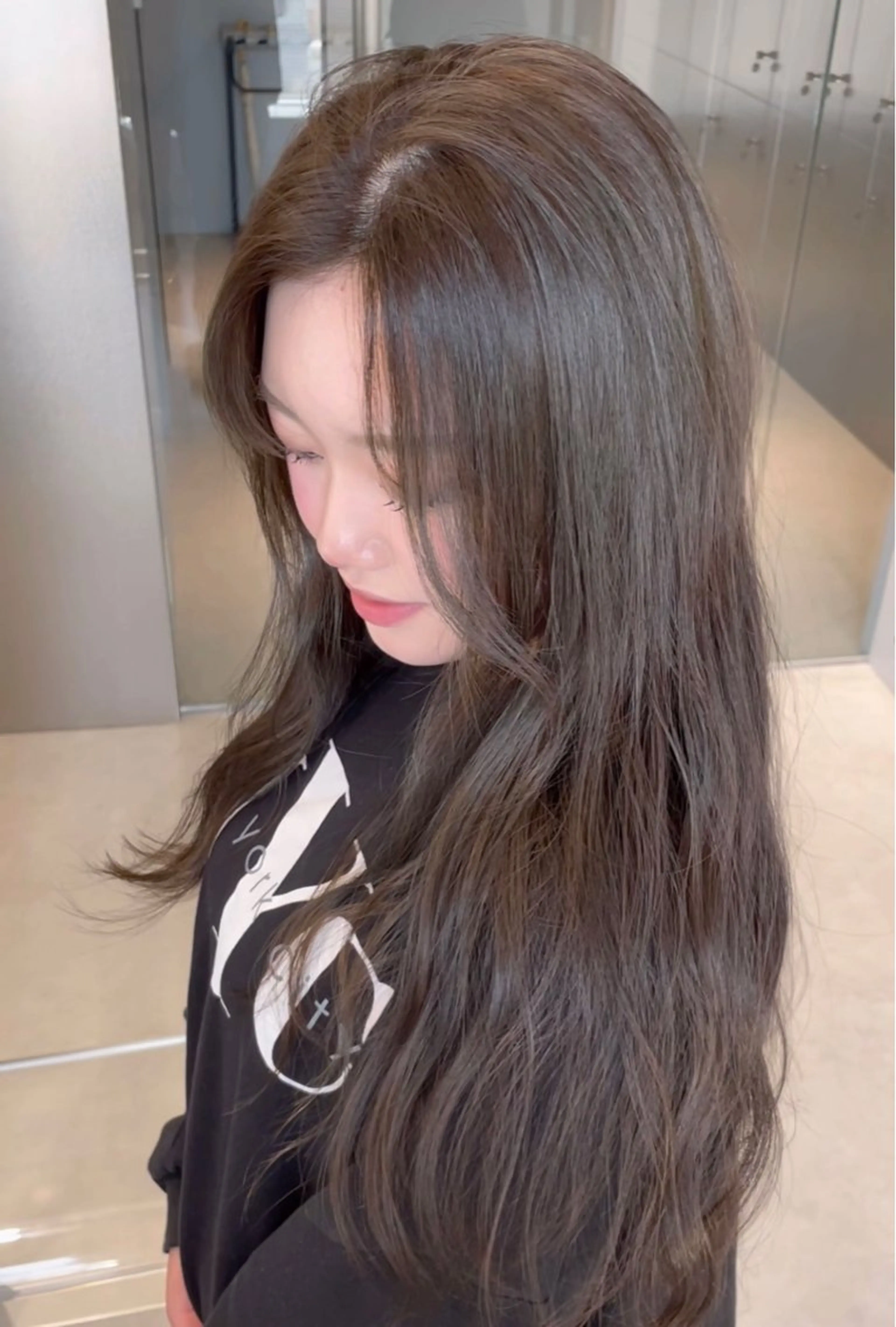 ロング Lei所属・黒田 優里 🎀🫧のヘアスタイル