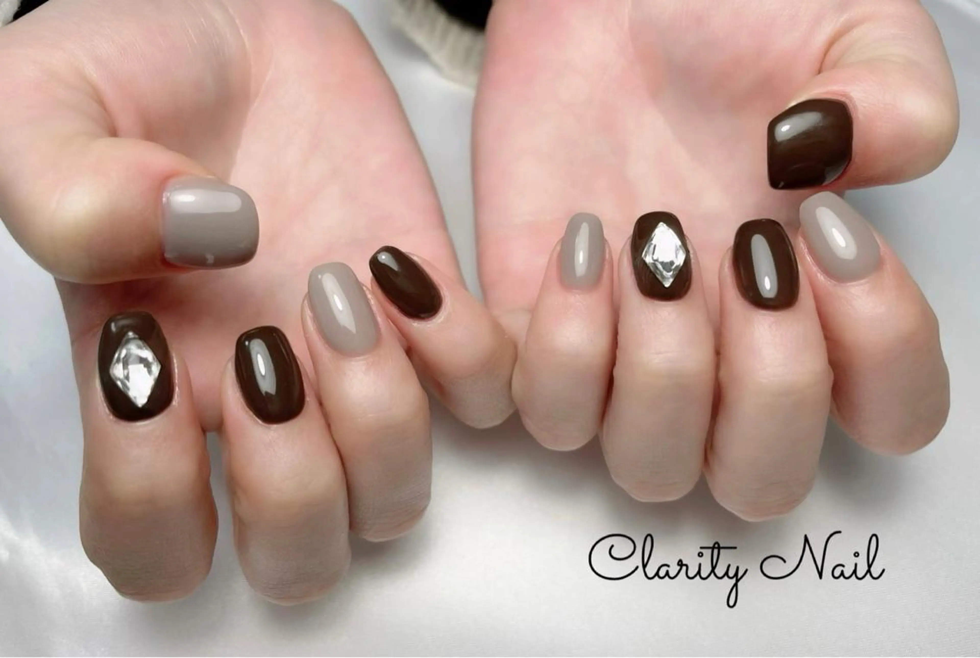 ネイル ワンカラーネイル ハンドネイル Clarity Nailのネイルデザイン