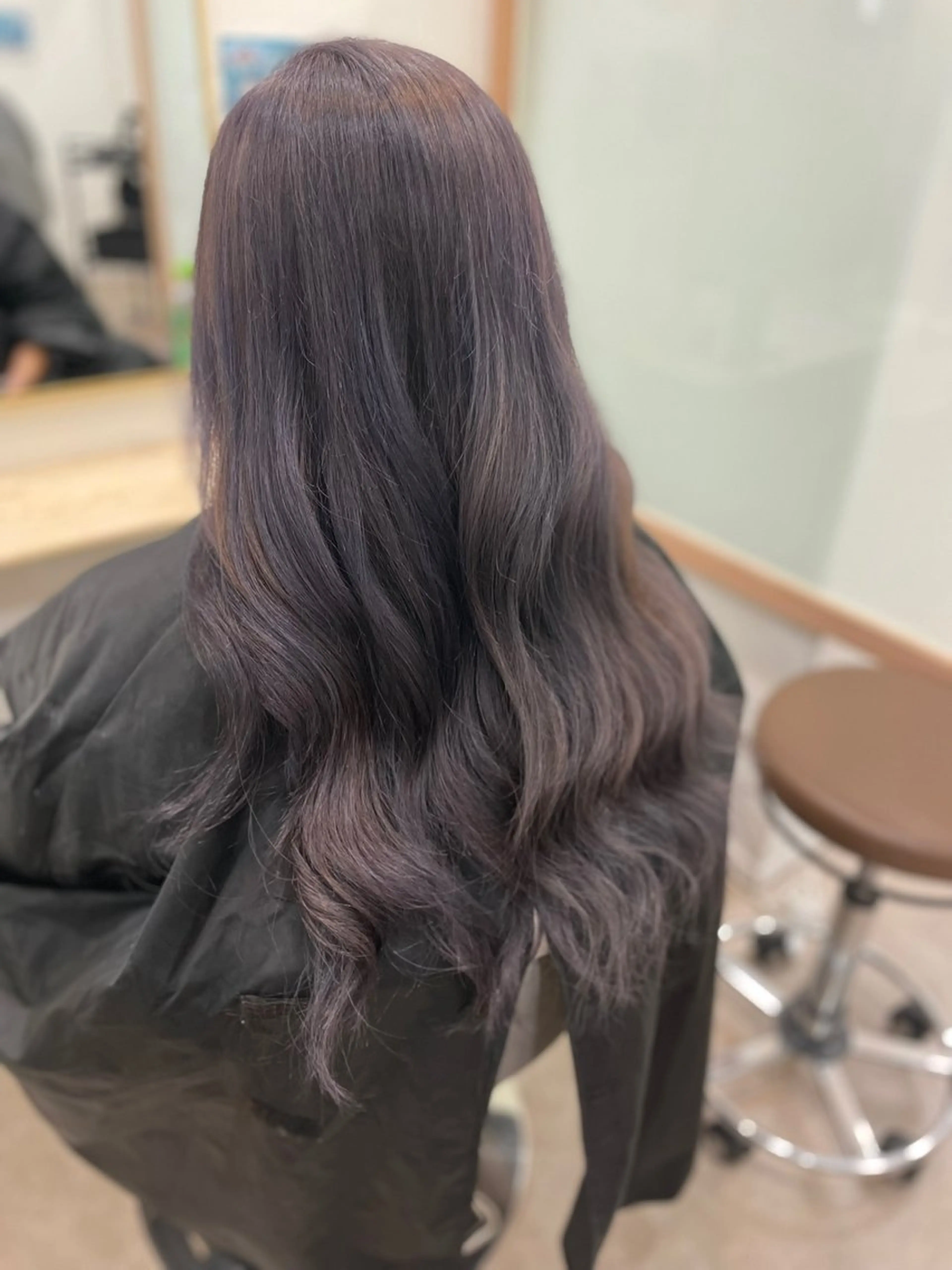 カラー ダブルカラー ヘアカラー mignon あゆみのヘアスタイル