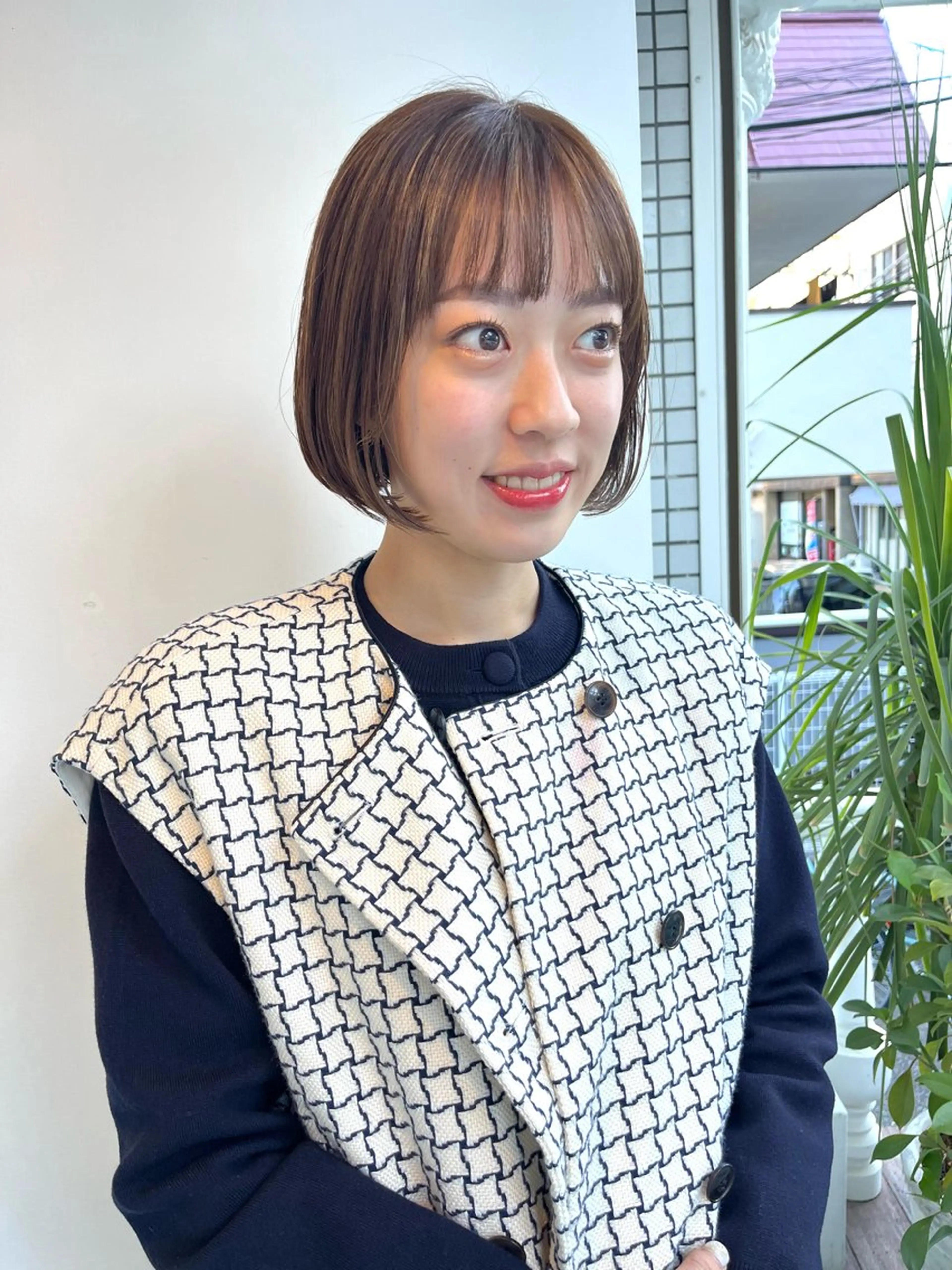 ミディアム カラー 韓国風ヘア ボブ/透明感カラー /大宮/たぐち🥣のヘアスタイル