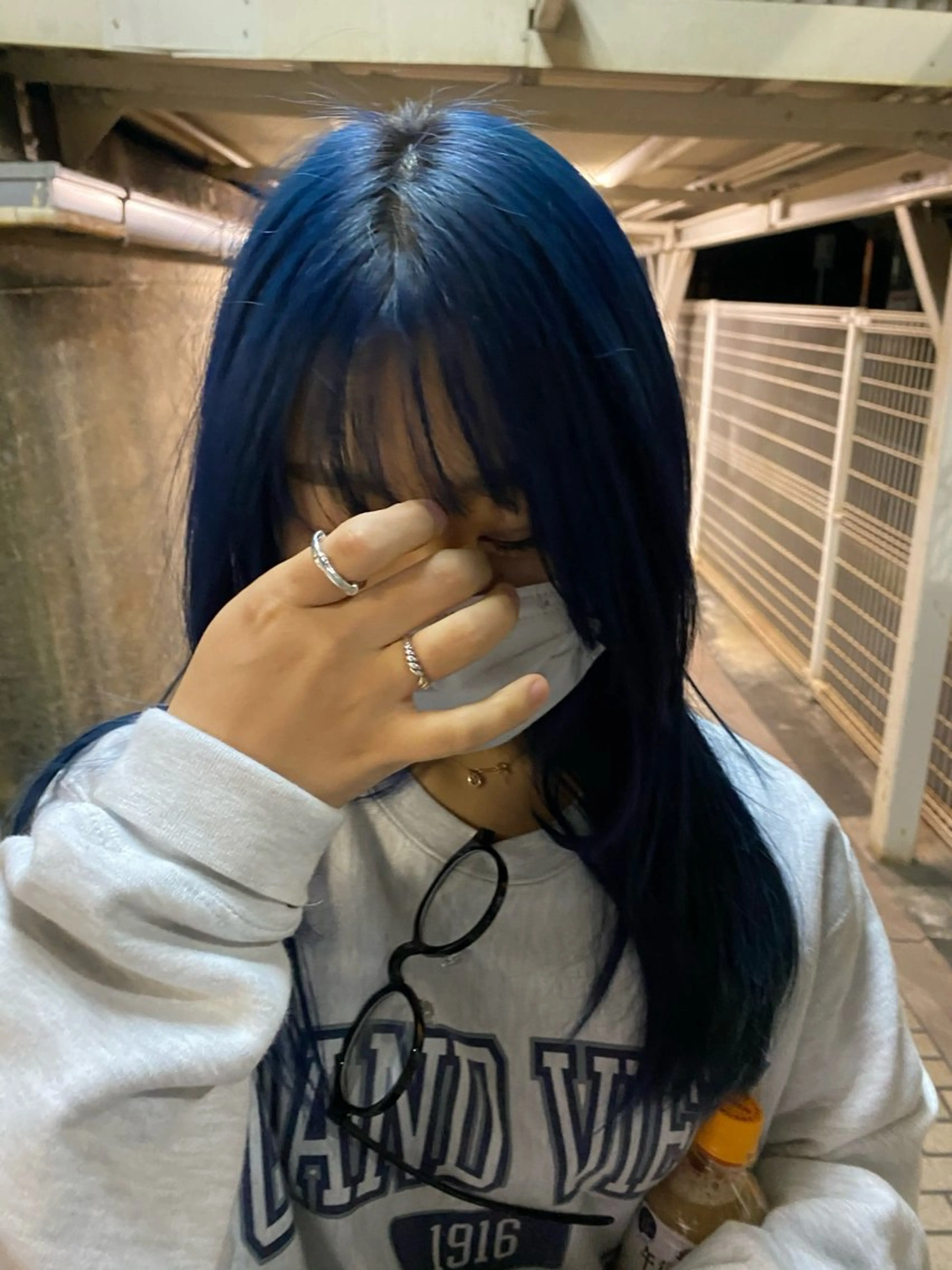 ロング カラー gemhair&makeup所属・Fuka／艶カラー ／ケアカラー／パーマのヘアスタイル