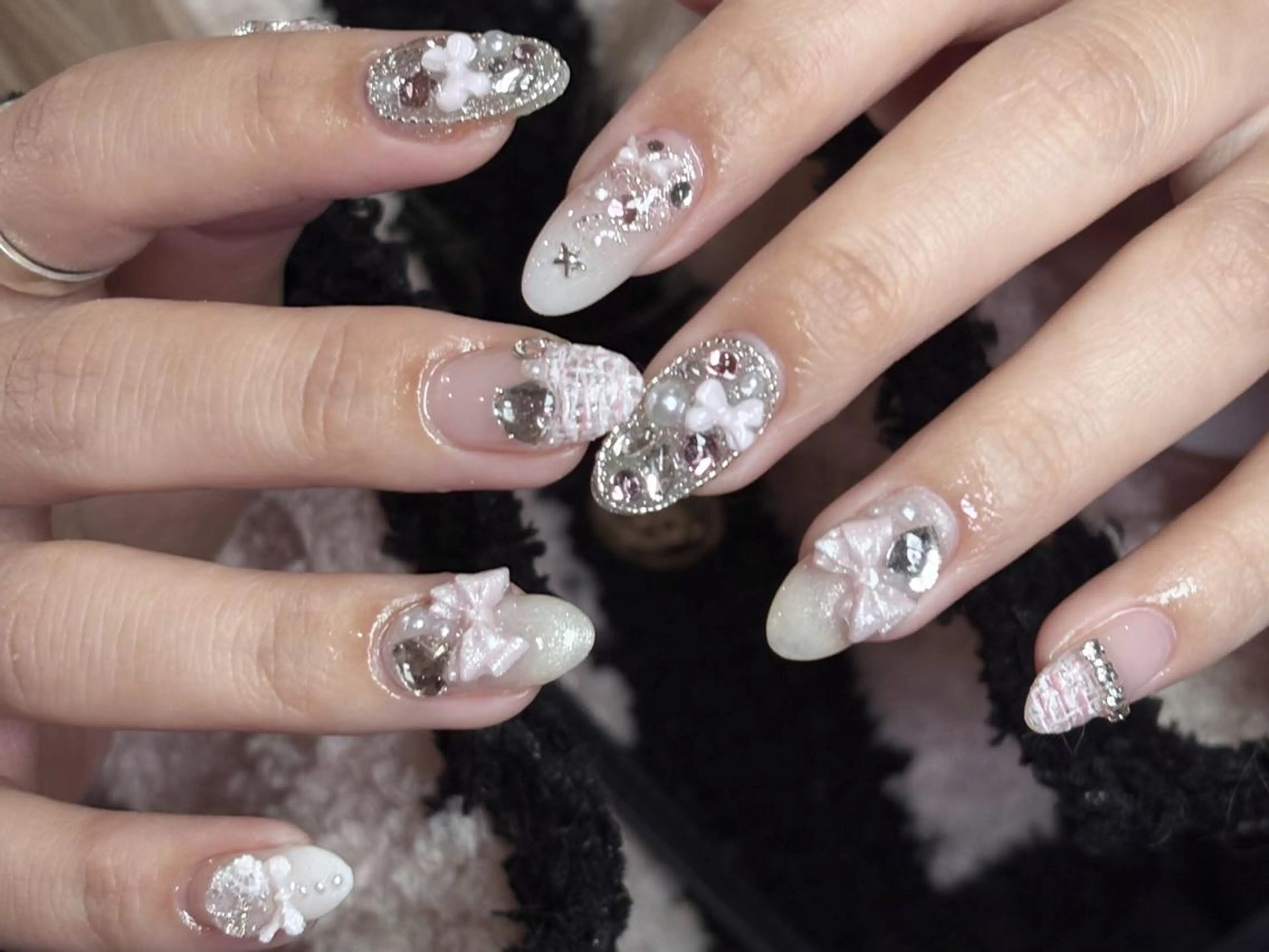 ネイル ハンドネイル Dark Honey karinのネイルデザイン