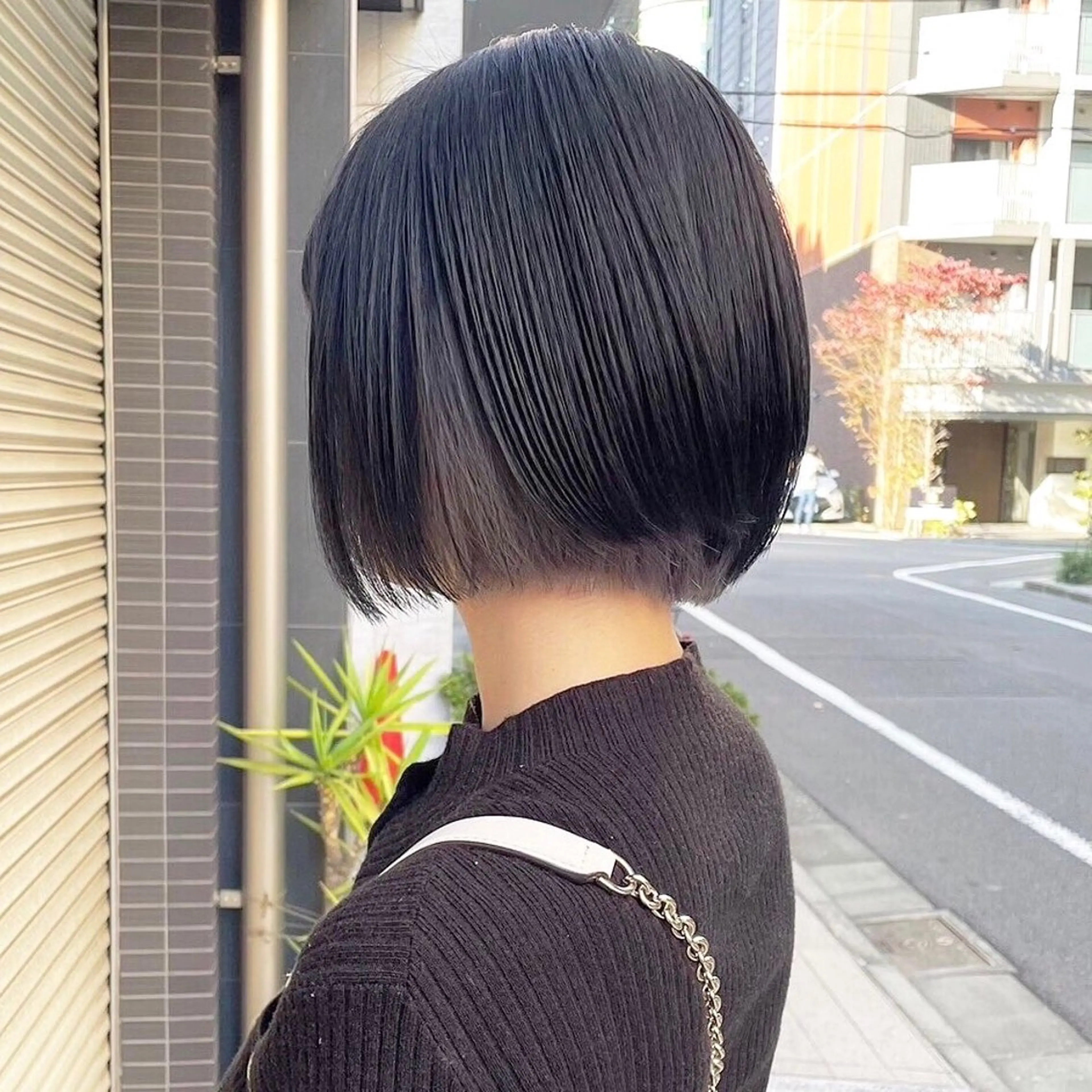 ショート カラー ブリーチ インナーカラー シルバー ボブ ショートヘア ✂︎ウルフ・ショート ✂︎MIKUNIのヘアスタイル