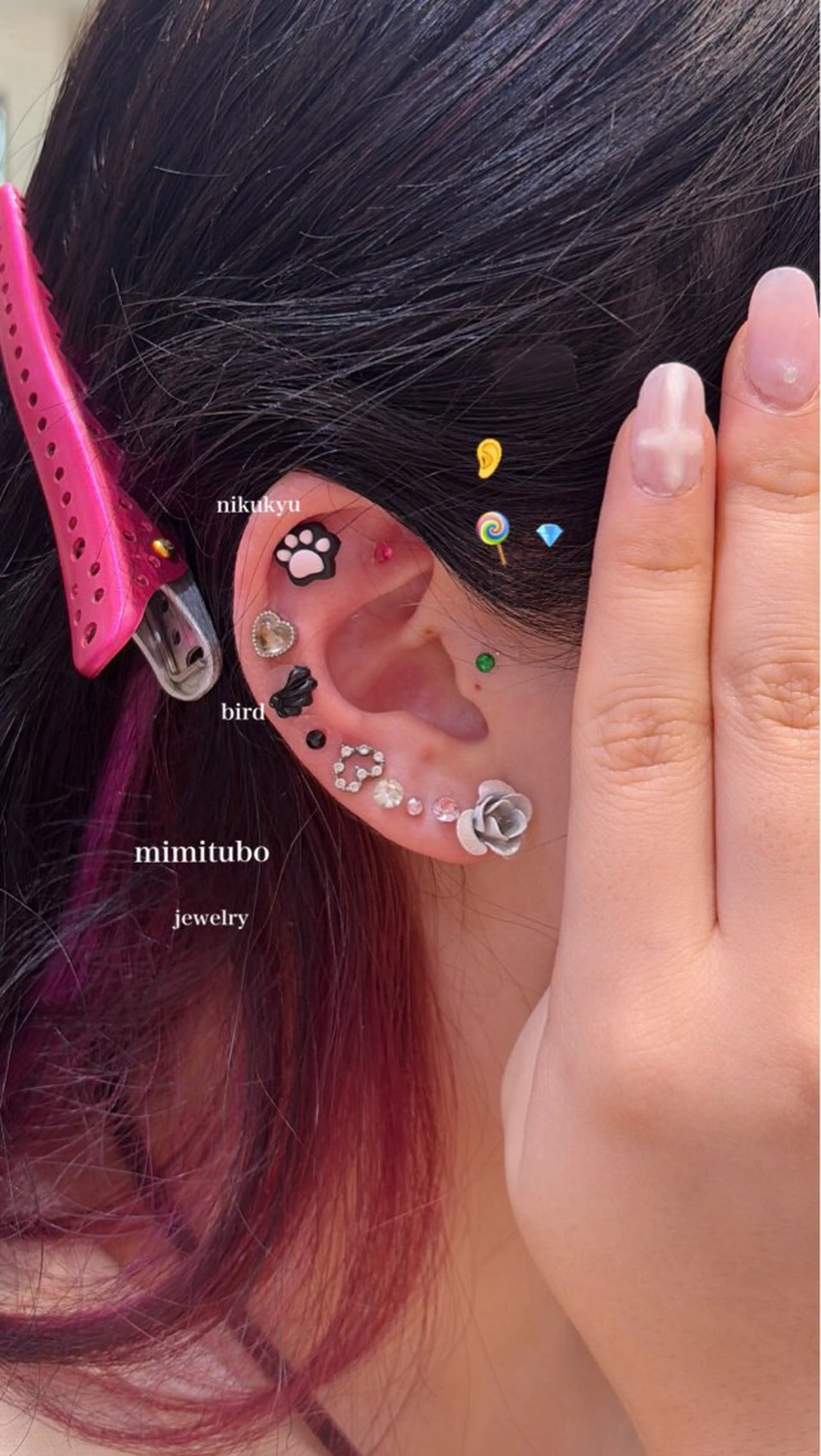 エクステ/ハイトーン 🐏☁️miminaのヘアスタイル