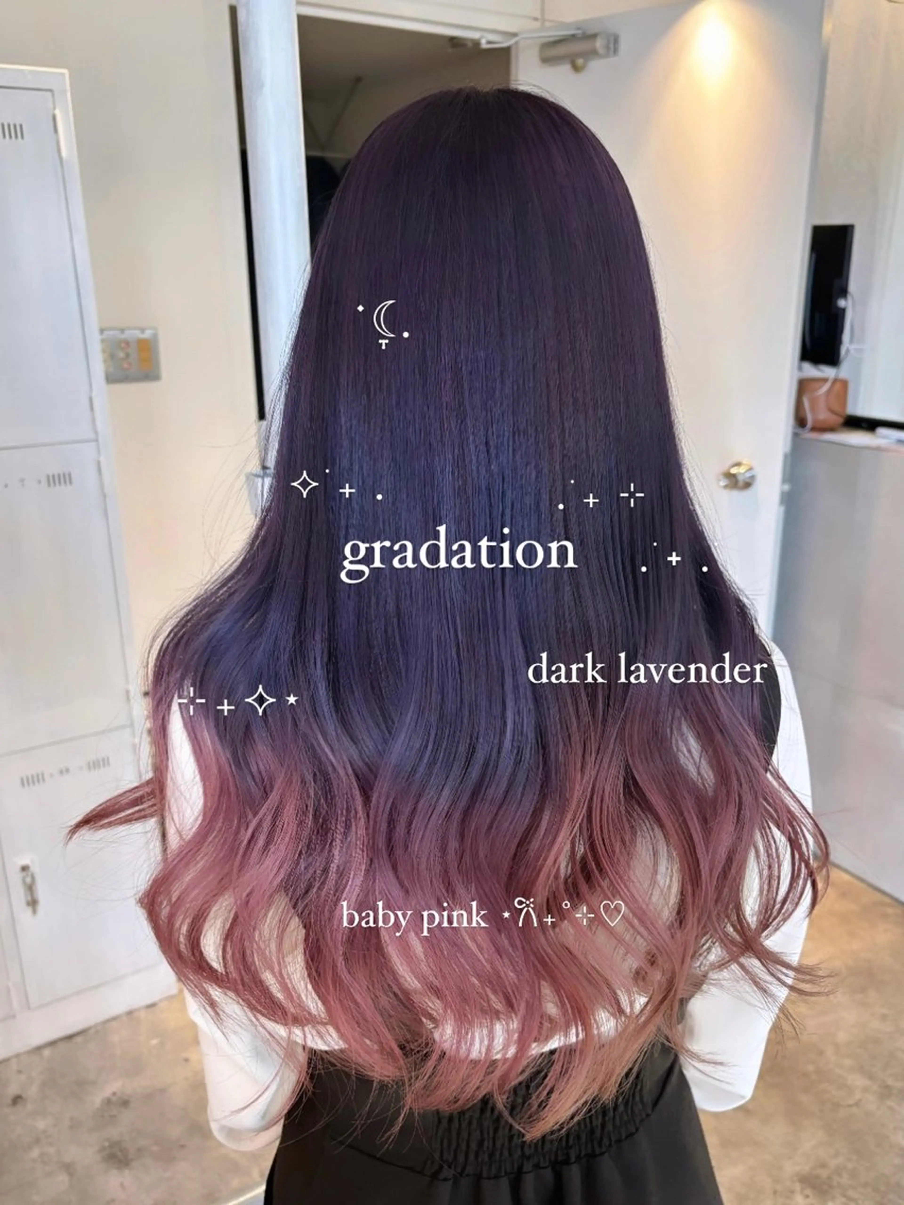 ロング カラー ブリーチ デザインカラー グラデーションカラー ヘアカラー トリートメント 暖色カラー🍒 ケアブリーチ/akiのヘアスタイル