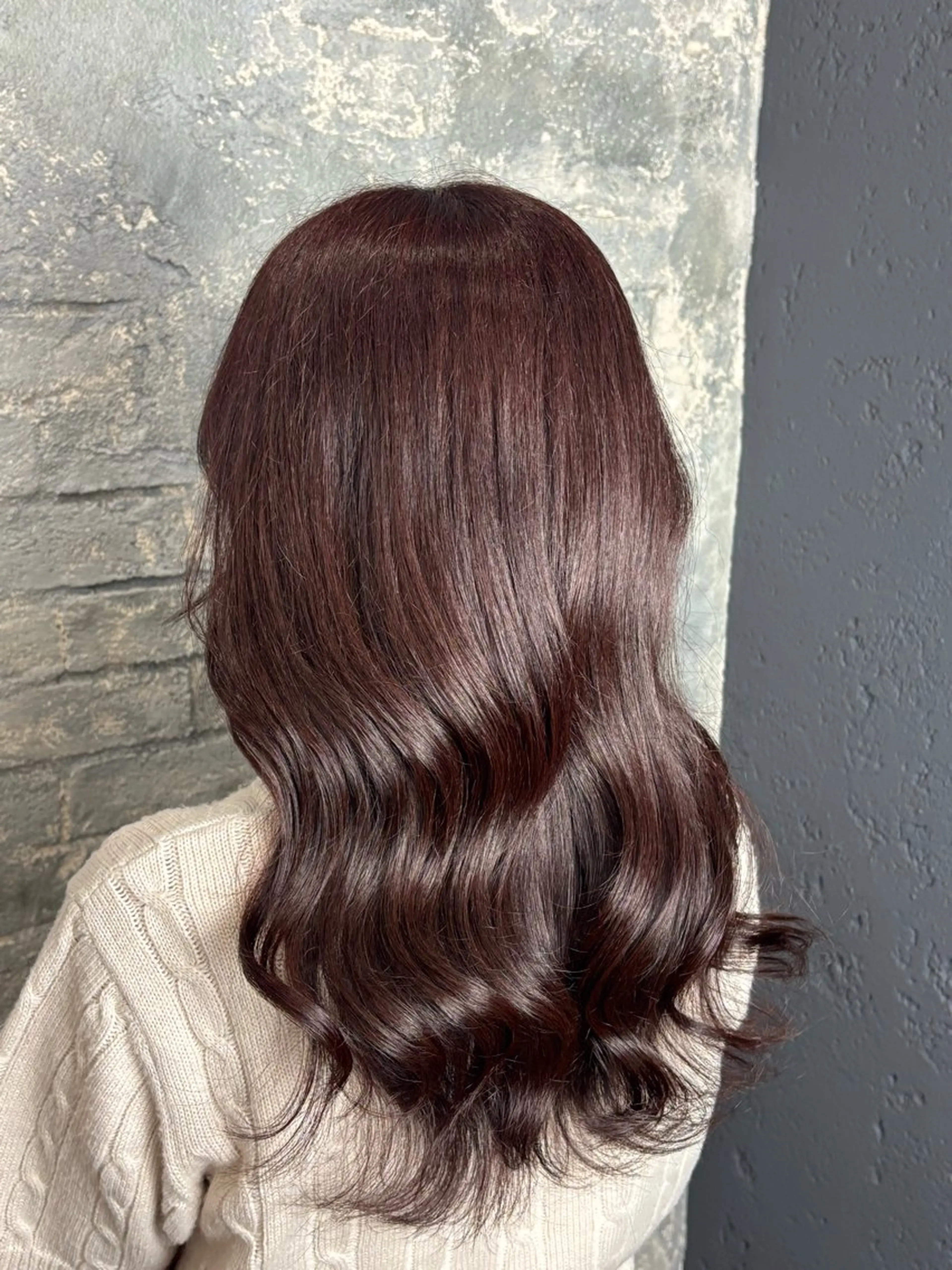 セミロング カラー カラーモデル募集 ☘️もえな☘️のヘアスタイル