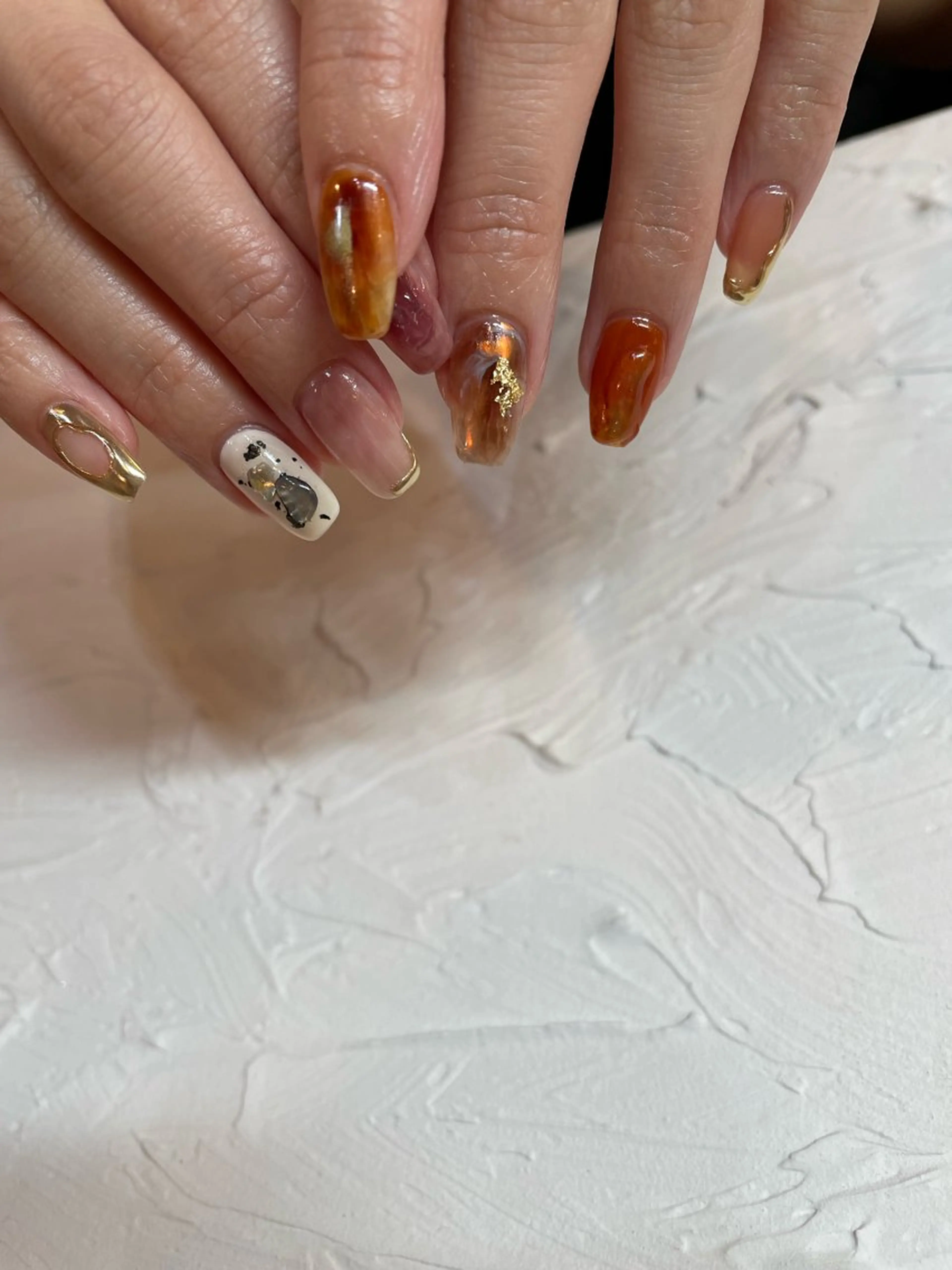 ネイル ハンドネイル フットネイル 🌕akuri🌖 nuance/専門のネイルデザイン