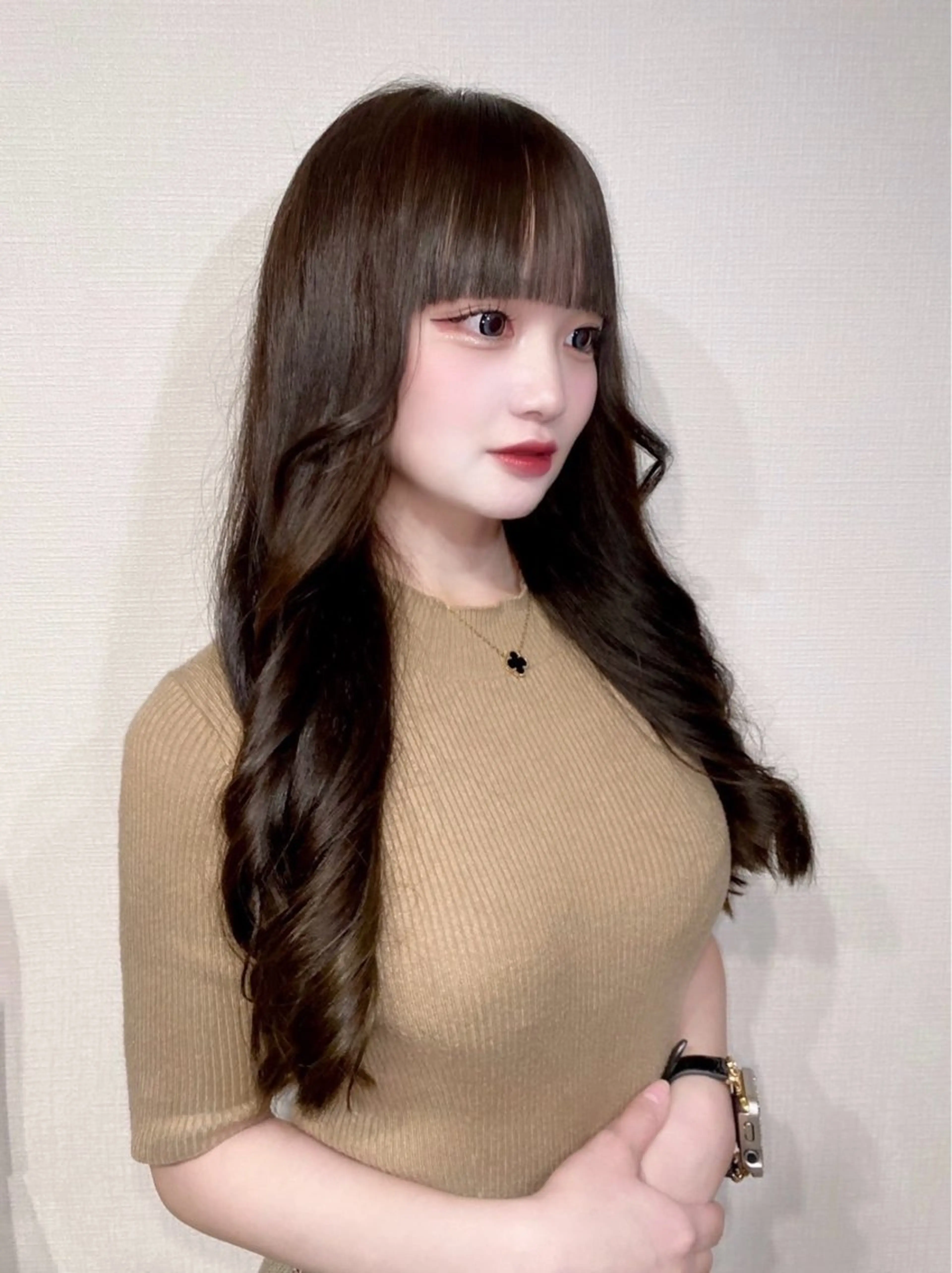 カラー ヘアカラー トリートメント kouki /髪質改善／艶カラーのヘアスタイル