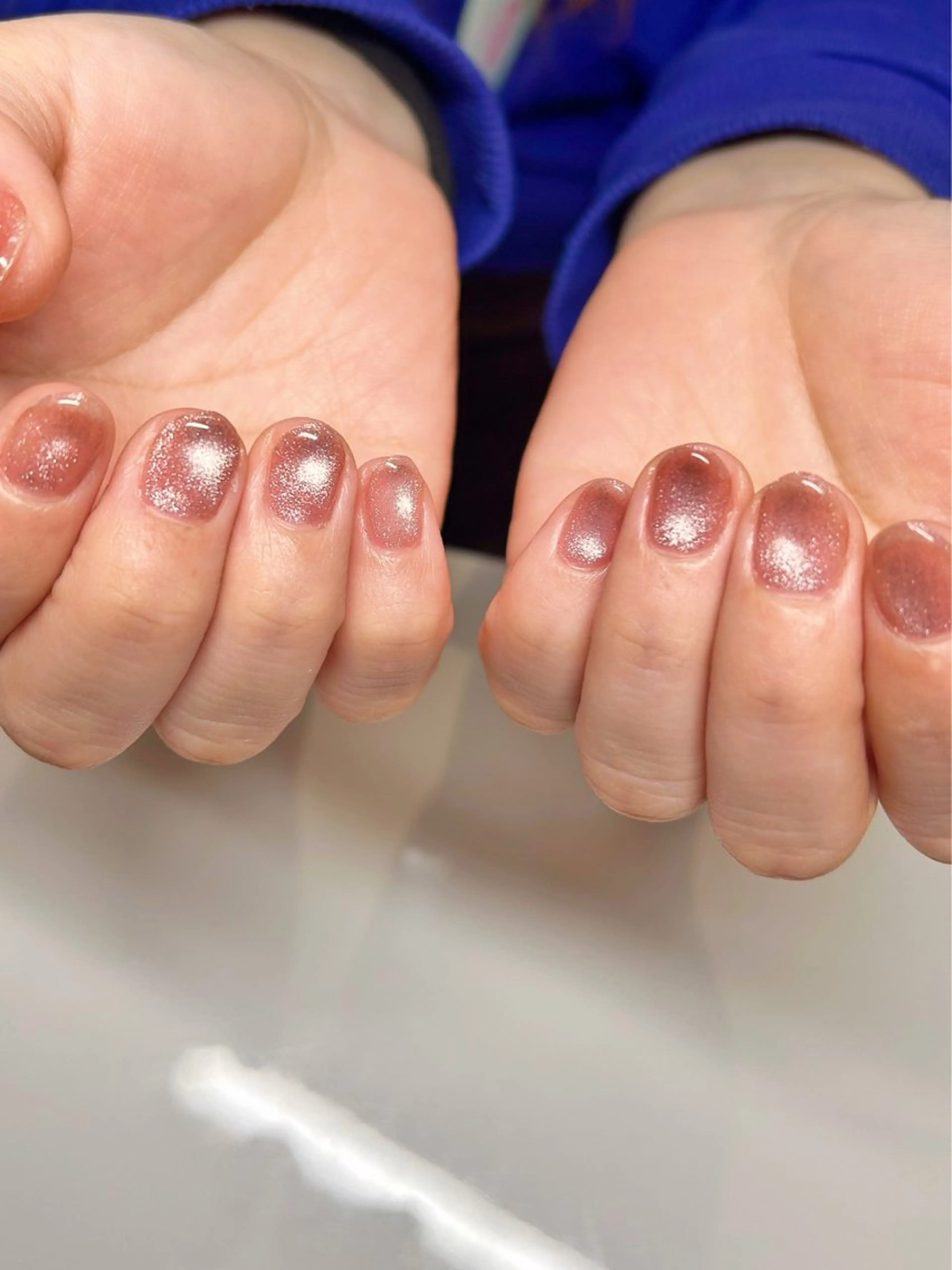 ネイル マグネットネイル ハンドネイル nail salon&school felice所属・フェリーチェ瑞江店 新山のネイルデザイン