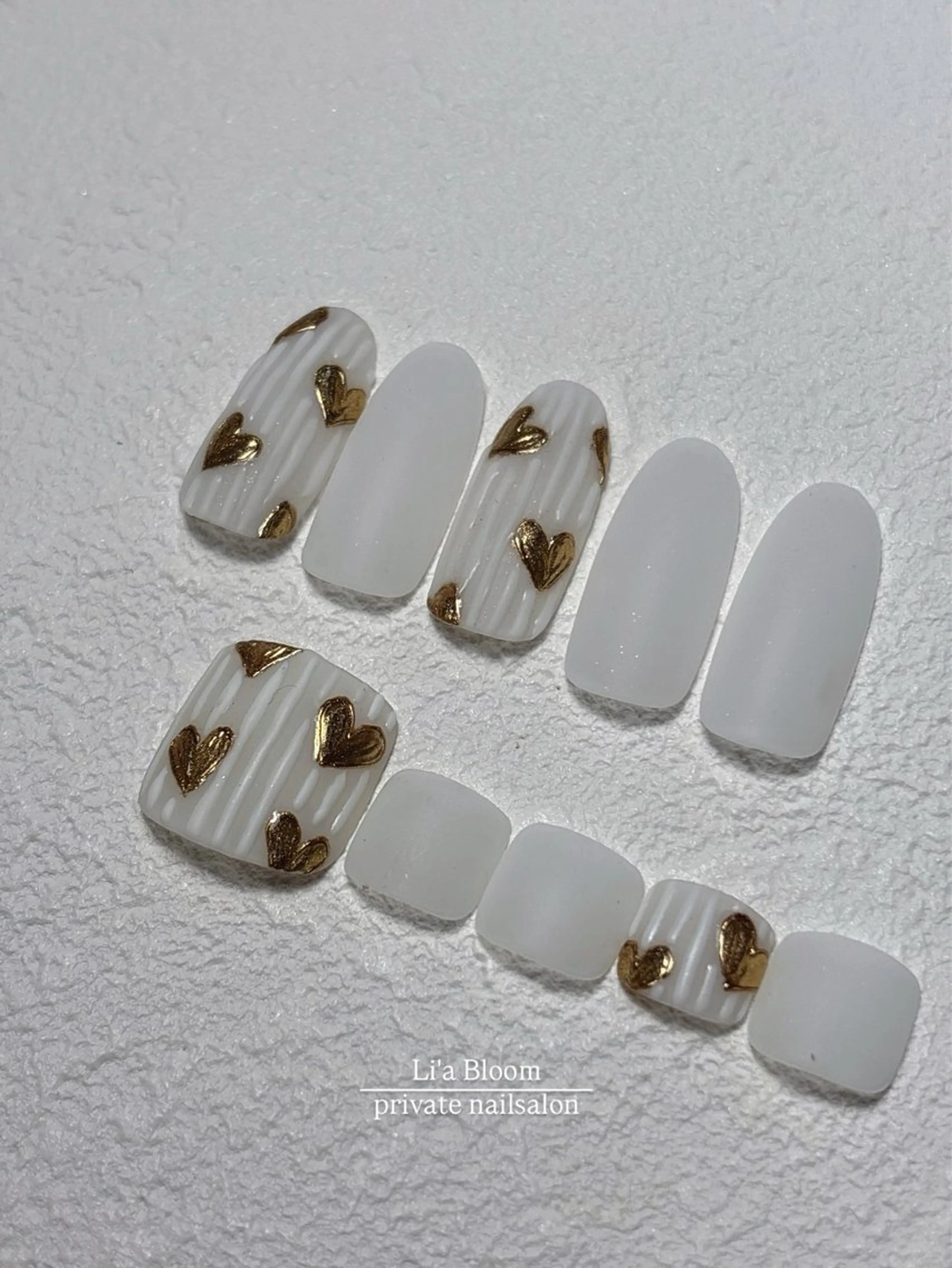 ネイル ハンドネイル Li'a Bloom所属・🦋🤍 madoka🤍のネイルデザイン