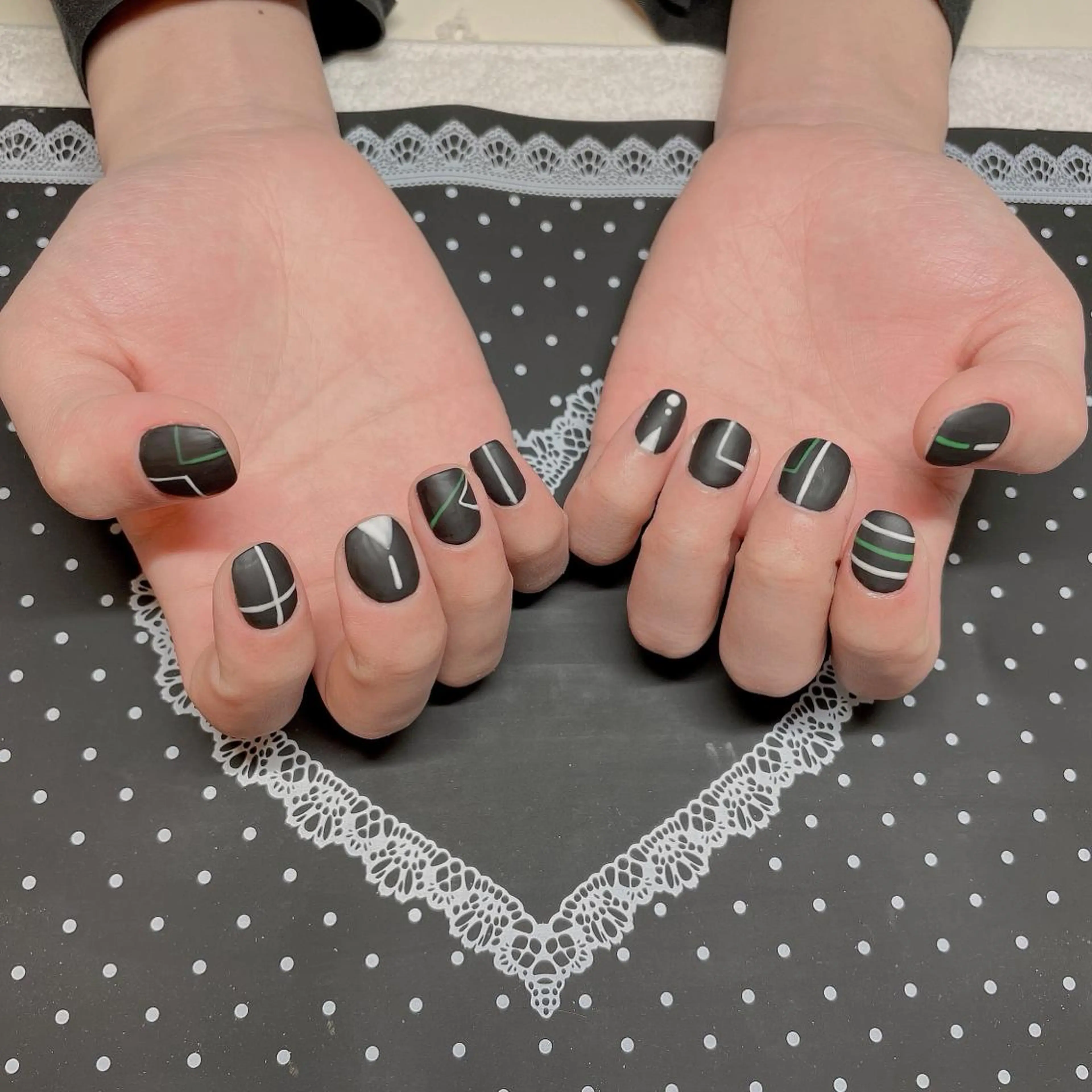 ネイル マットネイル メンズネイル ワンカラーネイル 春ネイル エン Nail salonのネイルデザイン