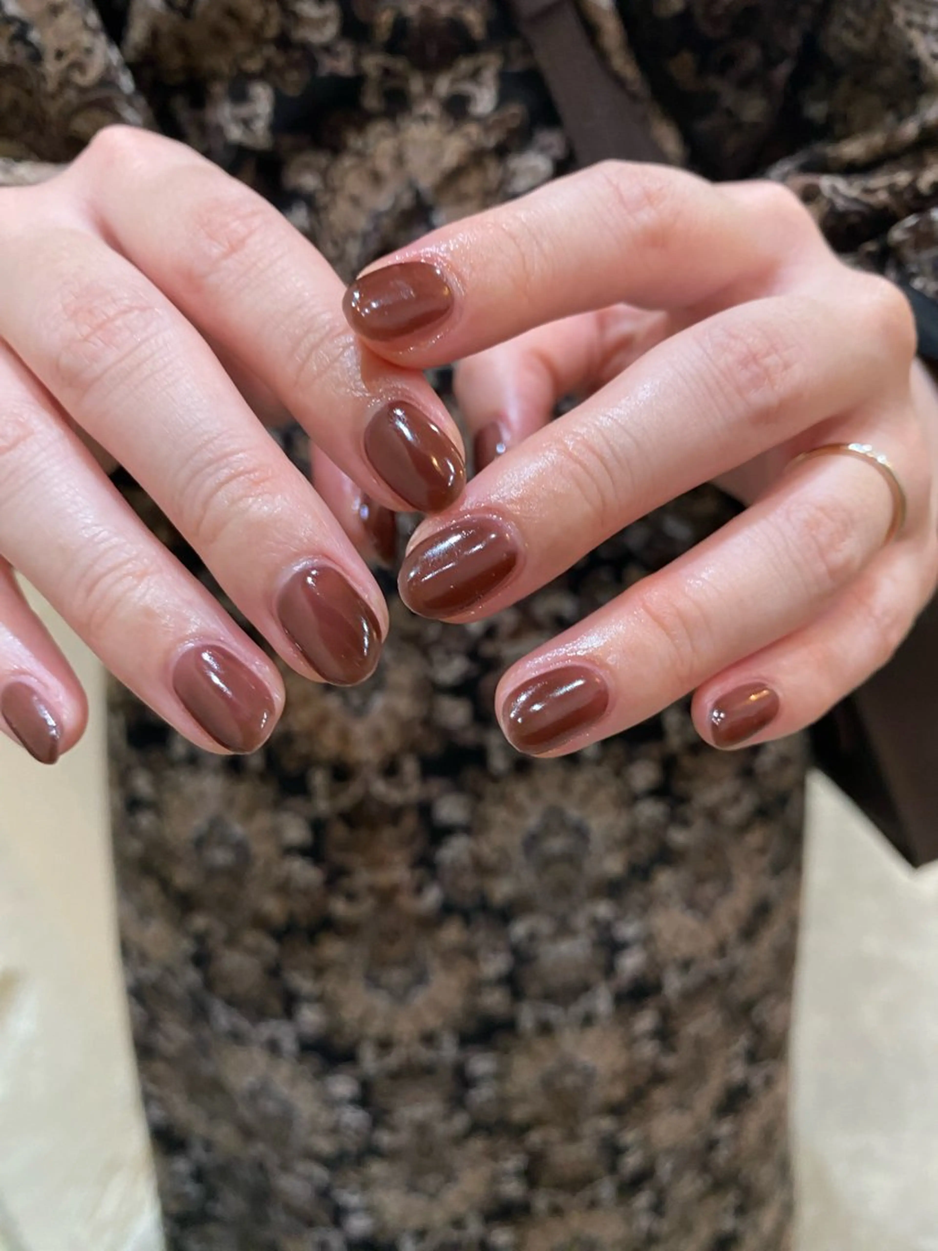 ネイル ワンカラーネイル nable.所属・栗林 実莉のネイルデザイン