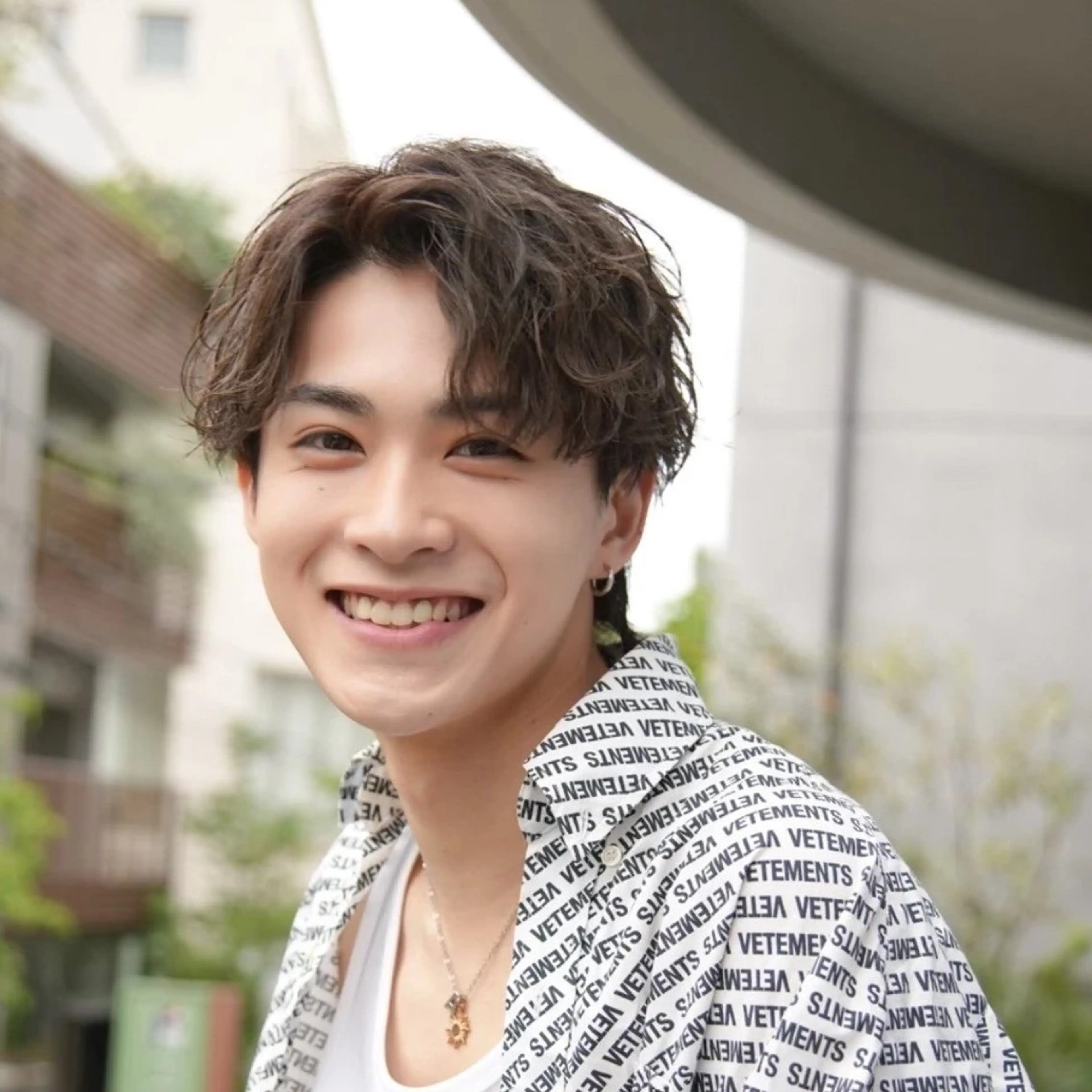 パーマ メンズ 🪮メンズパーマ🪮 池田雅侑のヘアスタイル