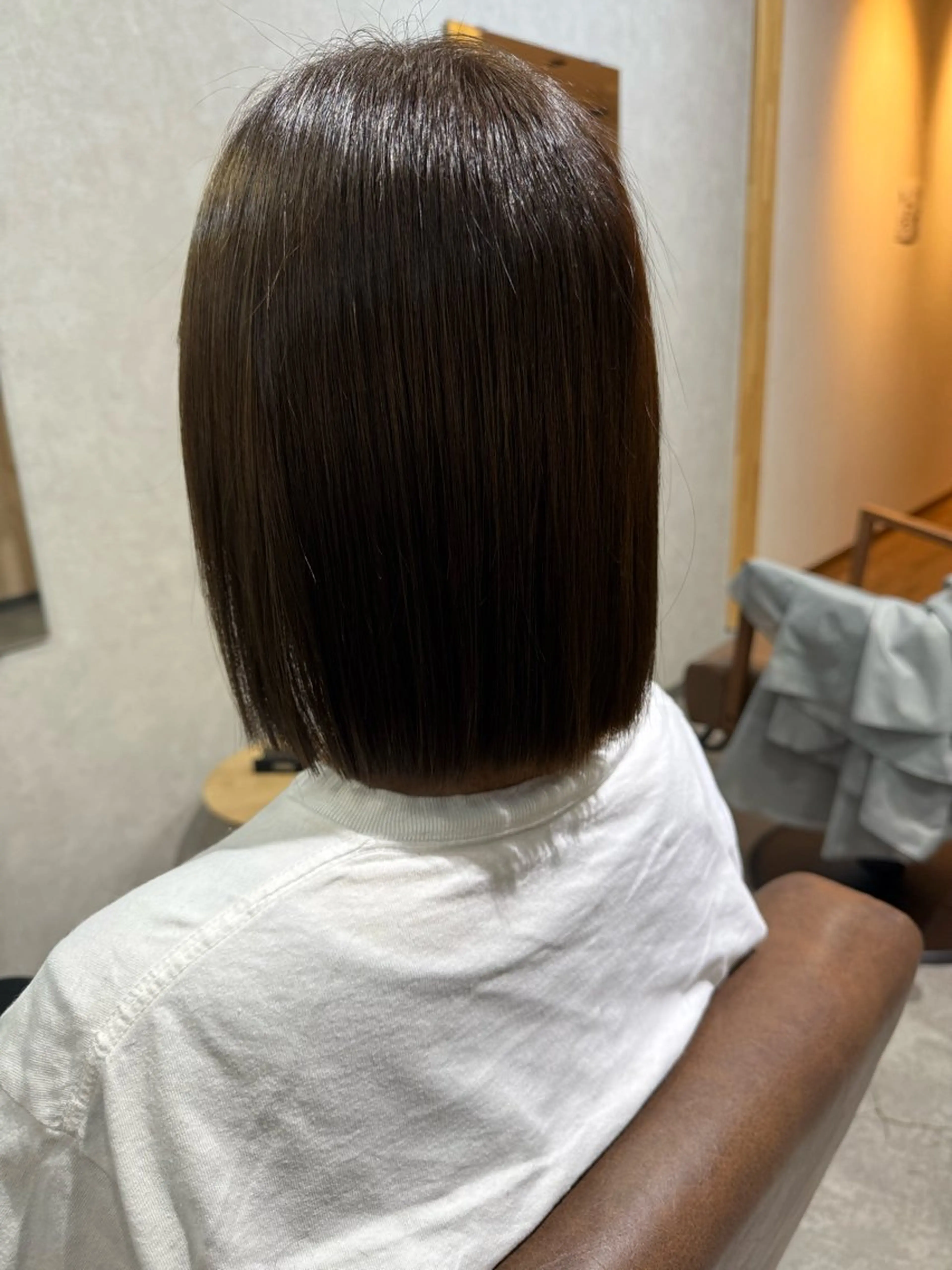 ショート カラー ボブ カット ヘアカラー Bish Yanaのヘアスタイル