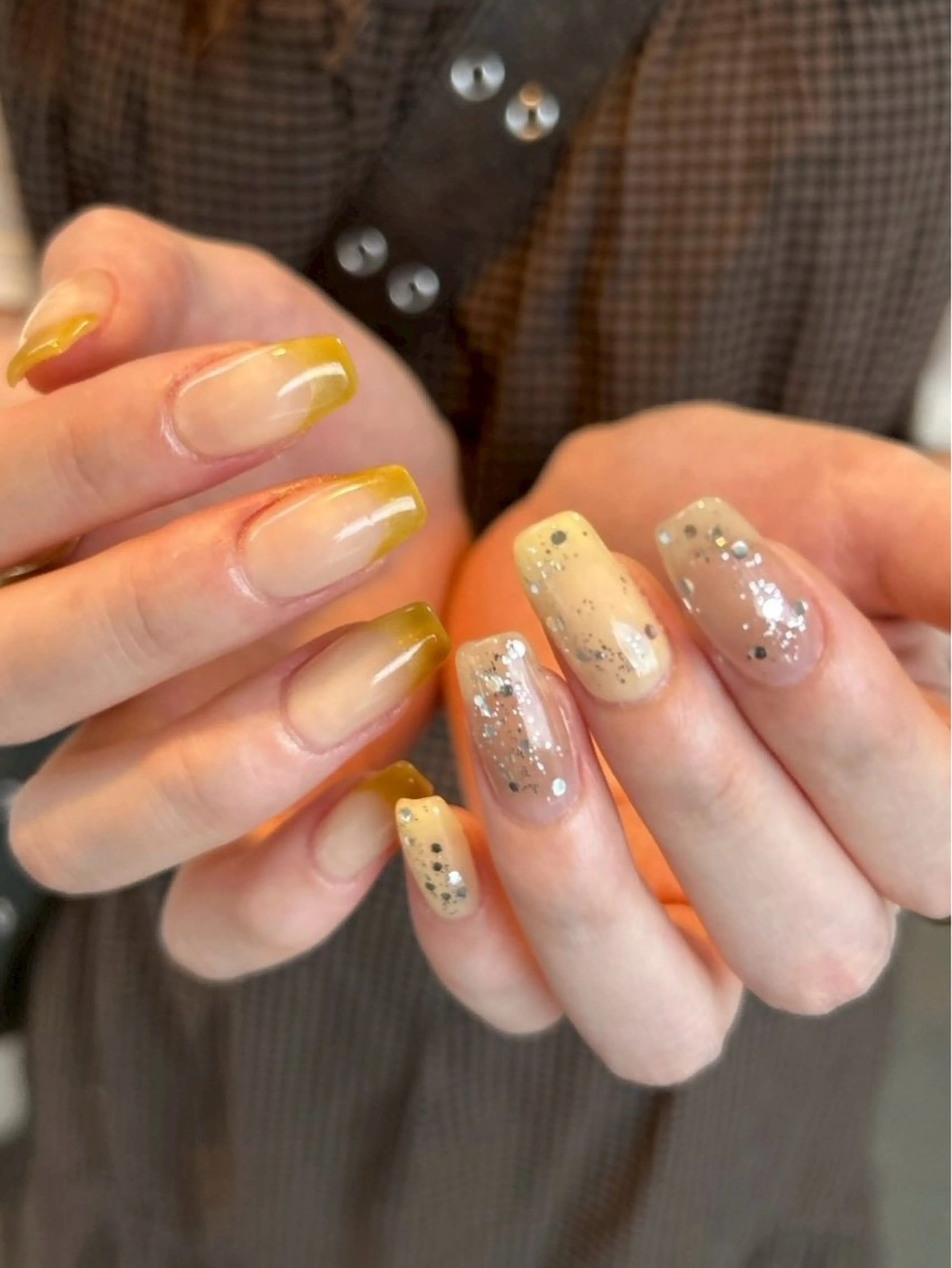 セミロング ハンドネイル Nbibi nail salonのネイルデザイン