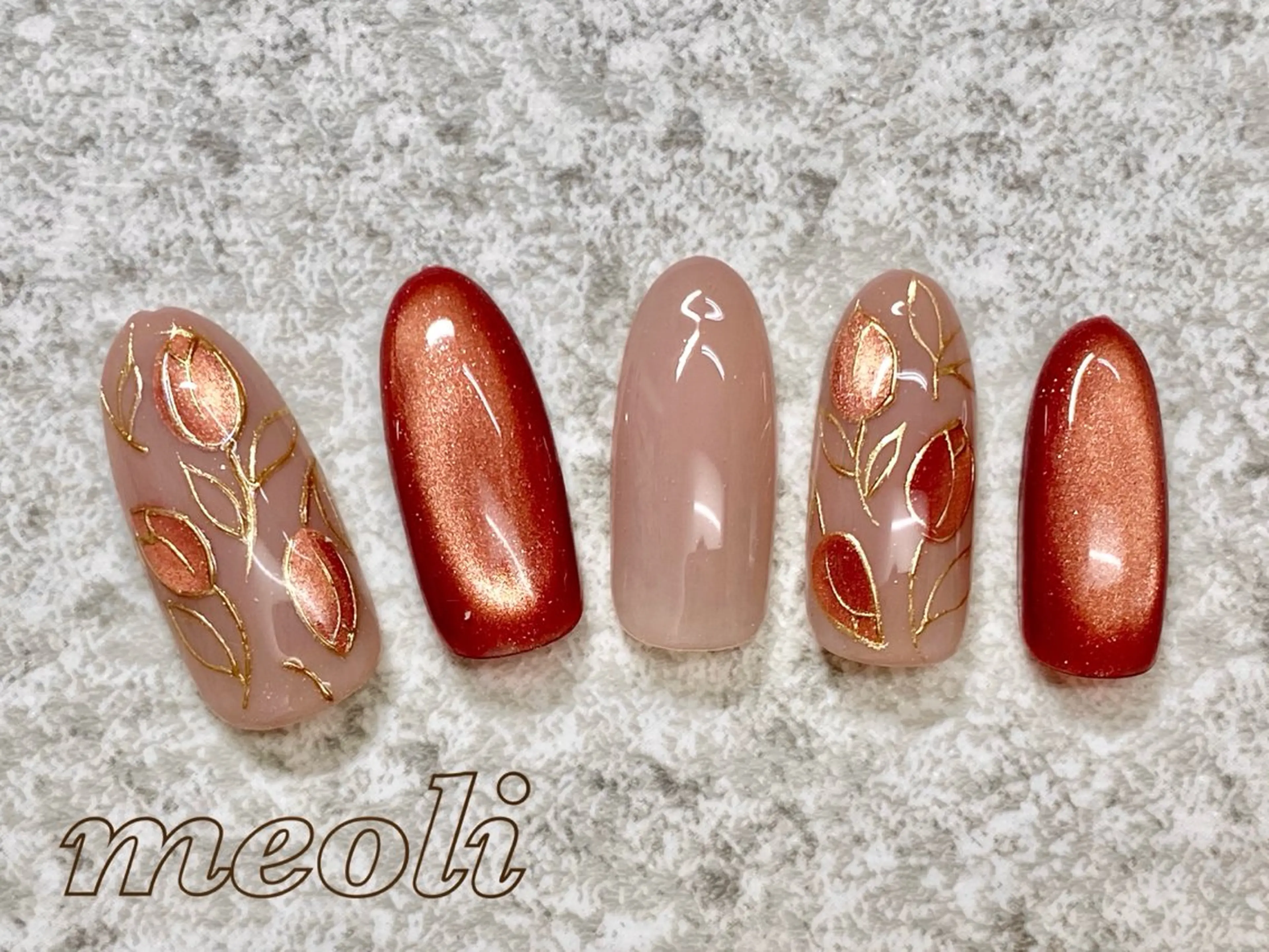 ネイル ハンドネイル nail salon meoli メグのネイルデザイン