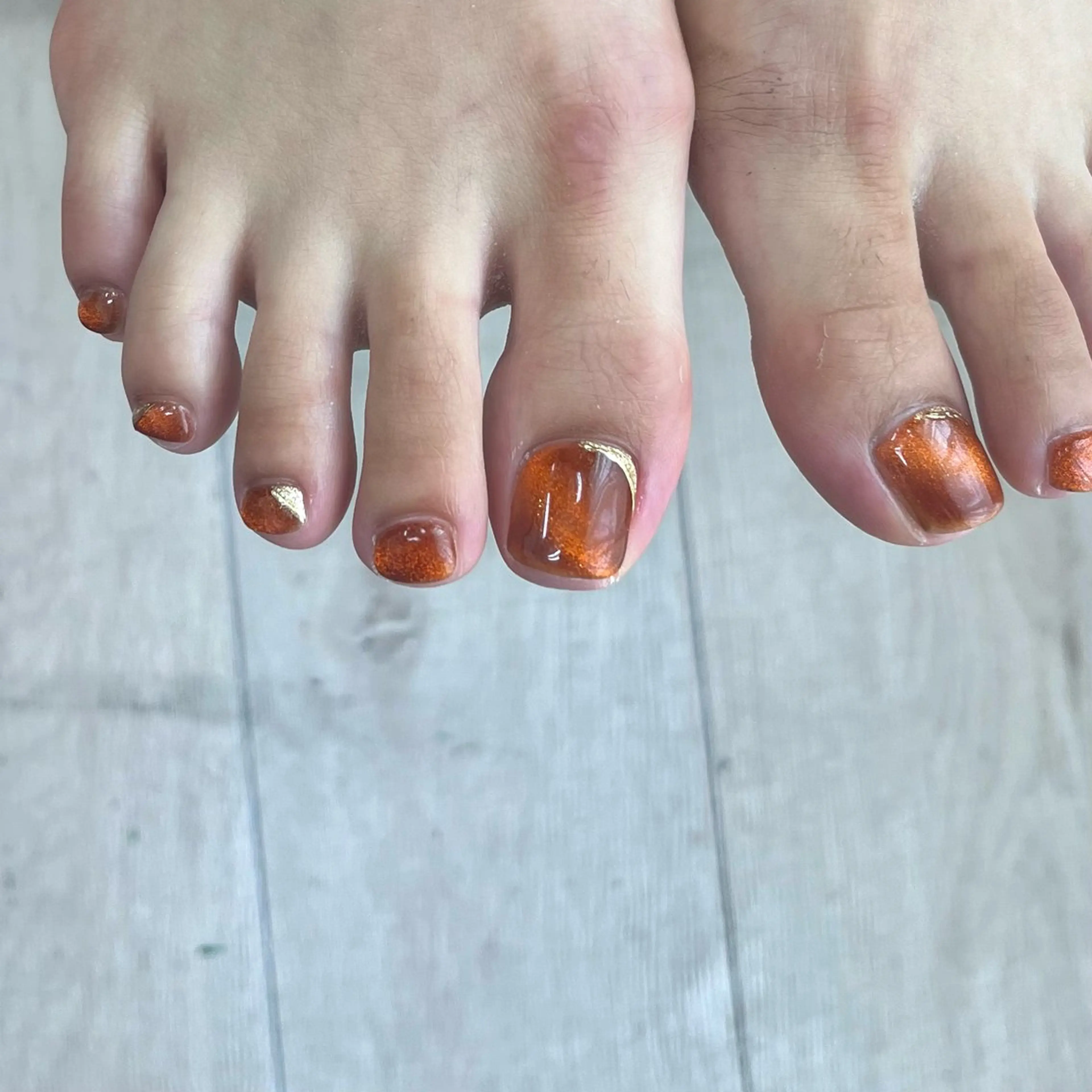 【オフ有】毎月更新⟡.*フット定額デザイン🌐　(パラジェル変更可/笹塚) ¥7830​〜​¥8830の写真