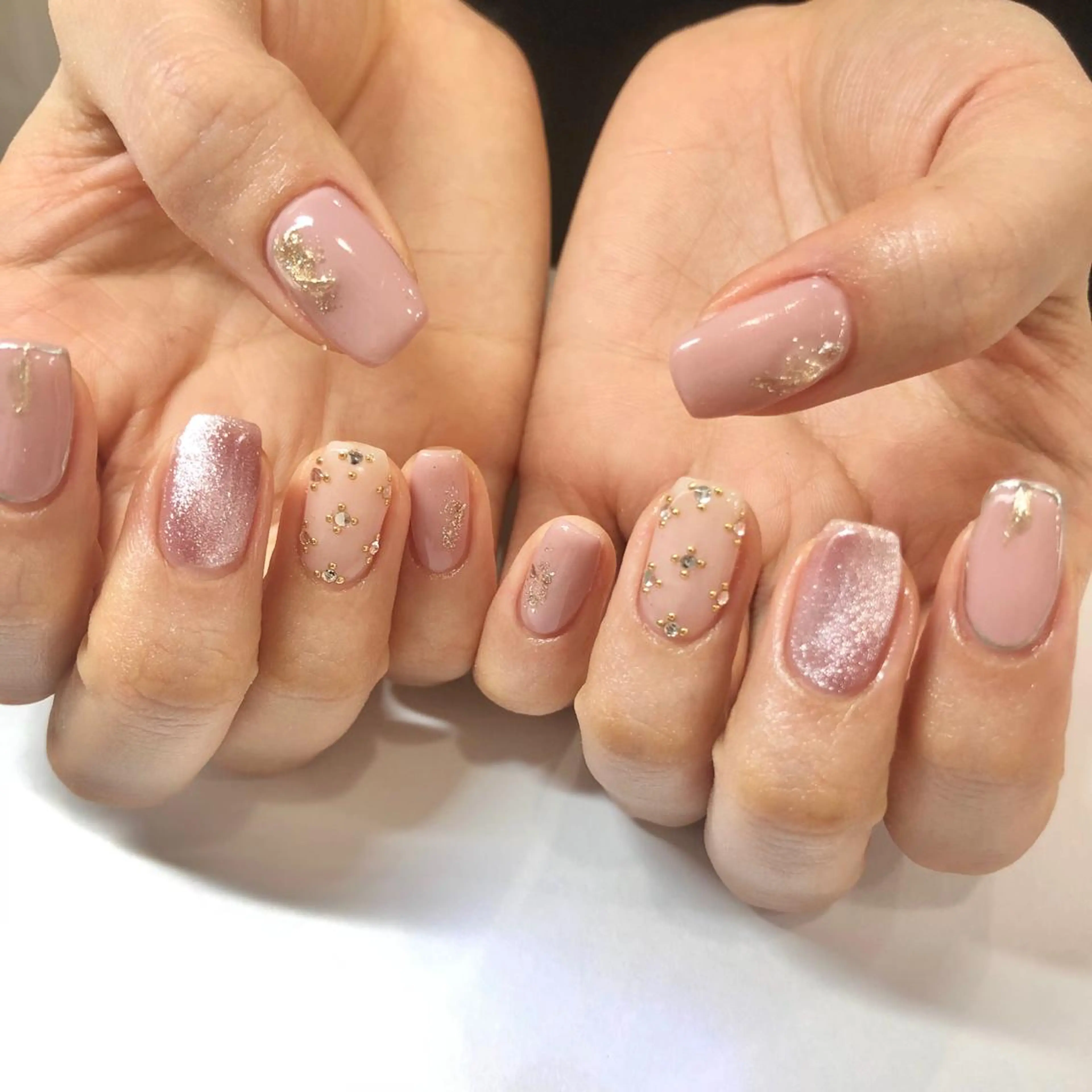 ネイル マグネットネイル ハンドネイル 🎀AYAKO 🎀中韓ネイルのネイルデザイン