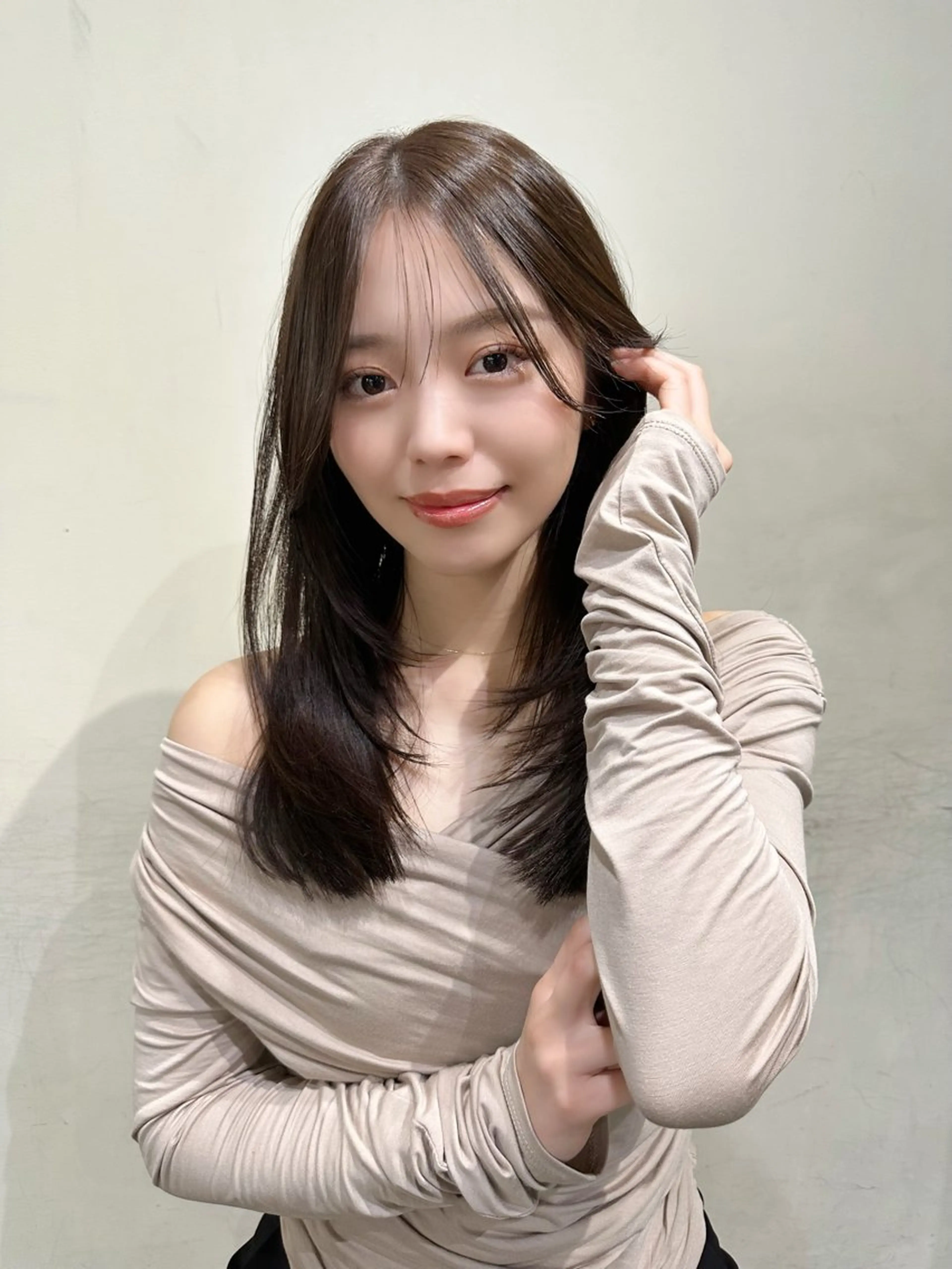 ロング カット トリートメント レイヤーカット/ ブリーチカラー/雅人のヘアスタイル