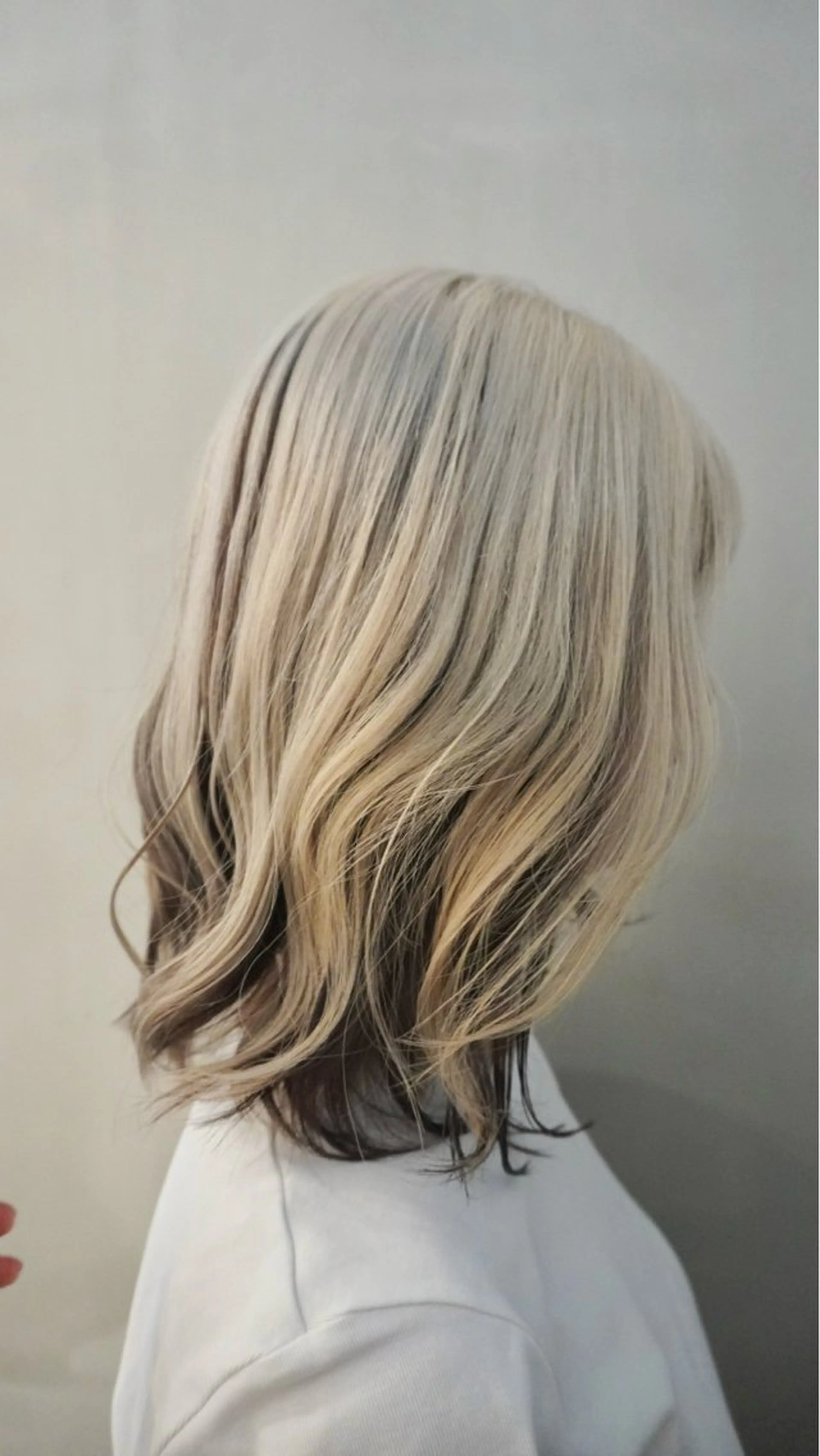 カラー ヘアカラー hinata/ ハイトーンカラー🪽のヘアスタイル