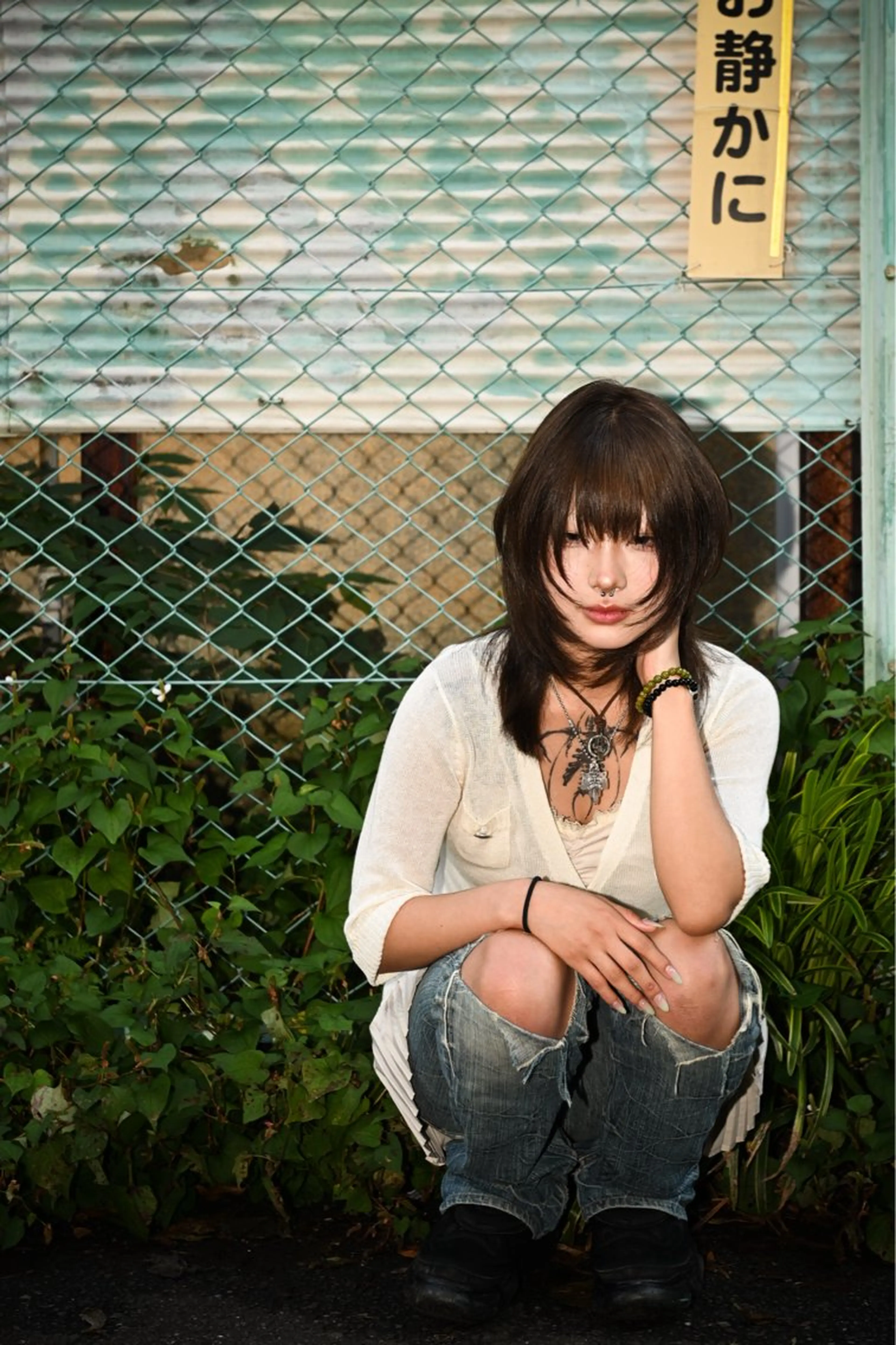 ミディアム ヘアカラー トリートメント AIRA/ブリーチ ‪/透明感カラーのヘアスタイル