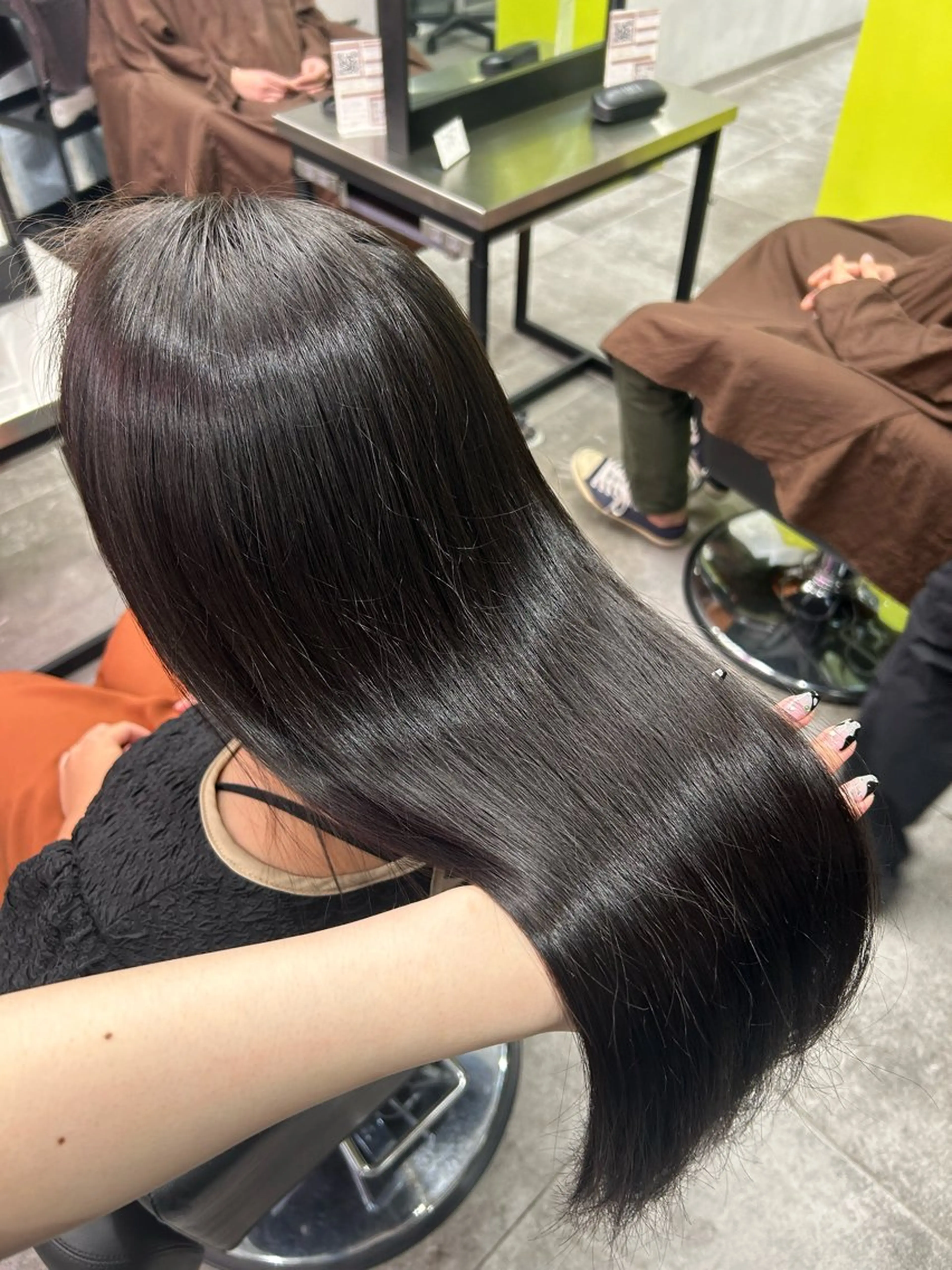 ロング 菊池 梨麻のヘアスタイル