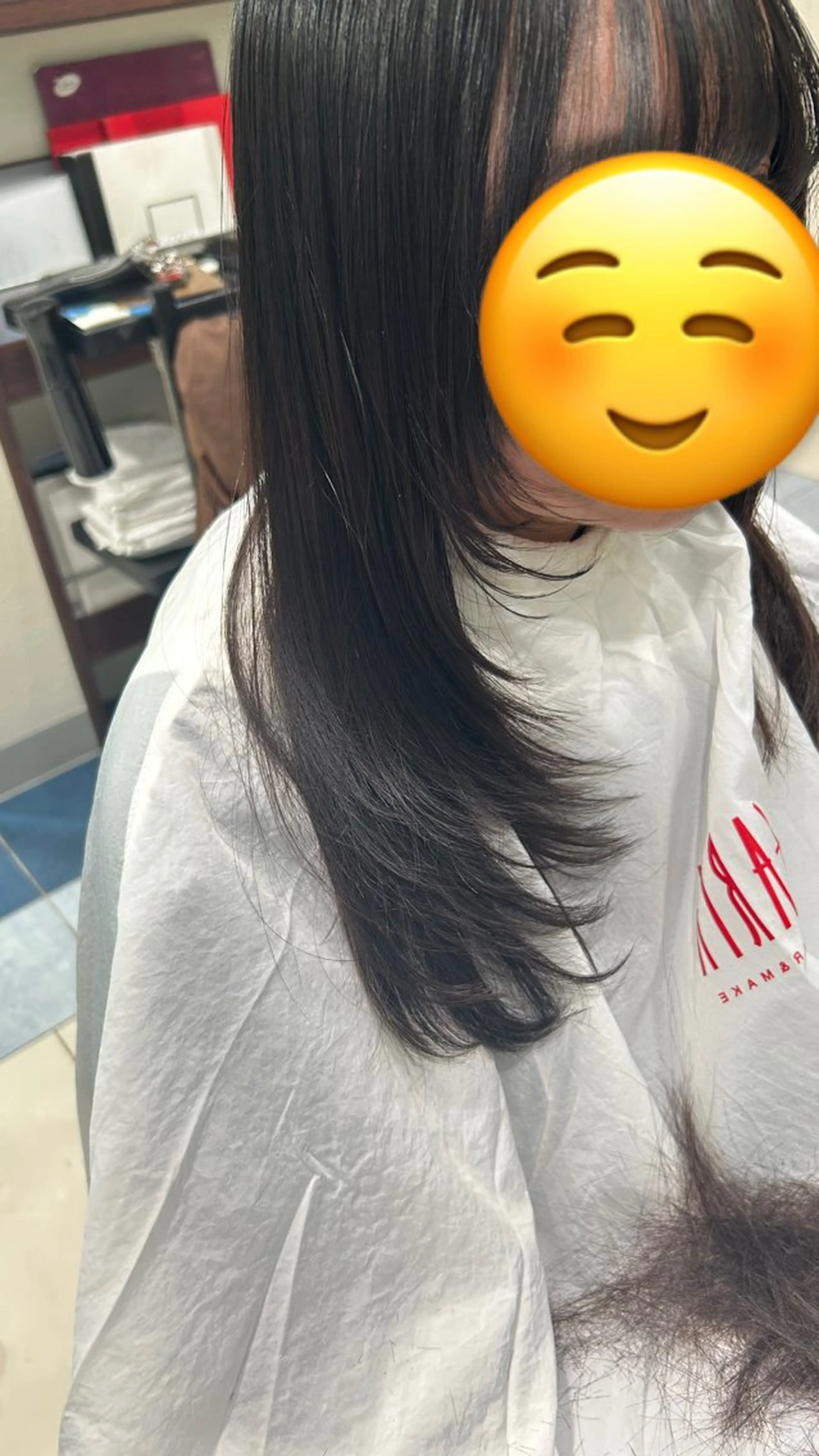 ロング レイヤーカット EARTH 川口のヘアスタイル