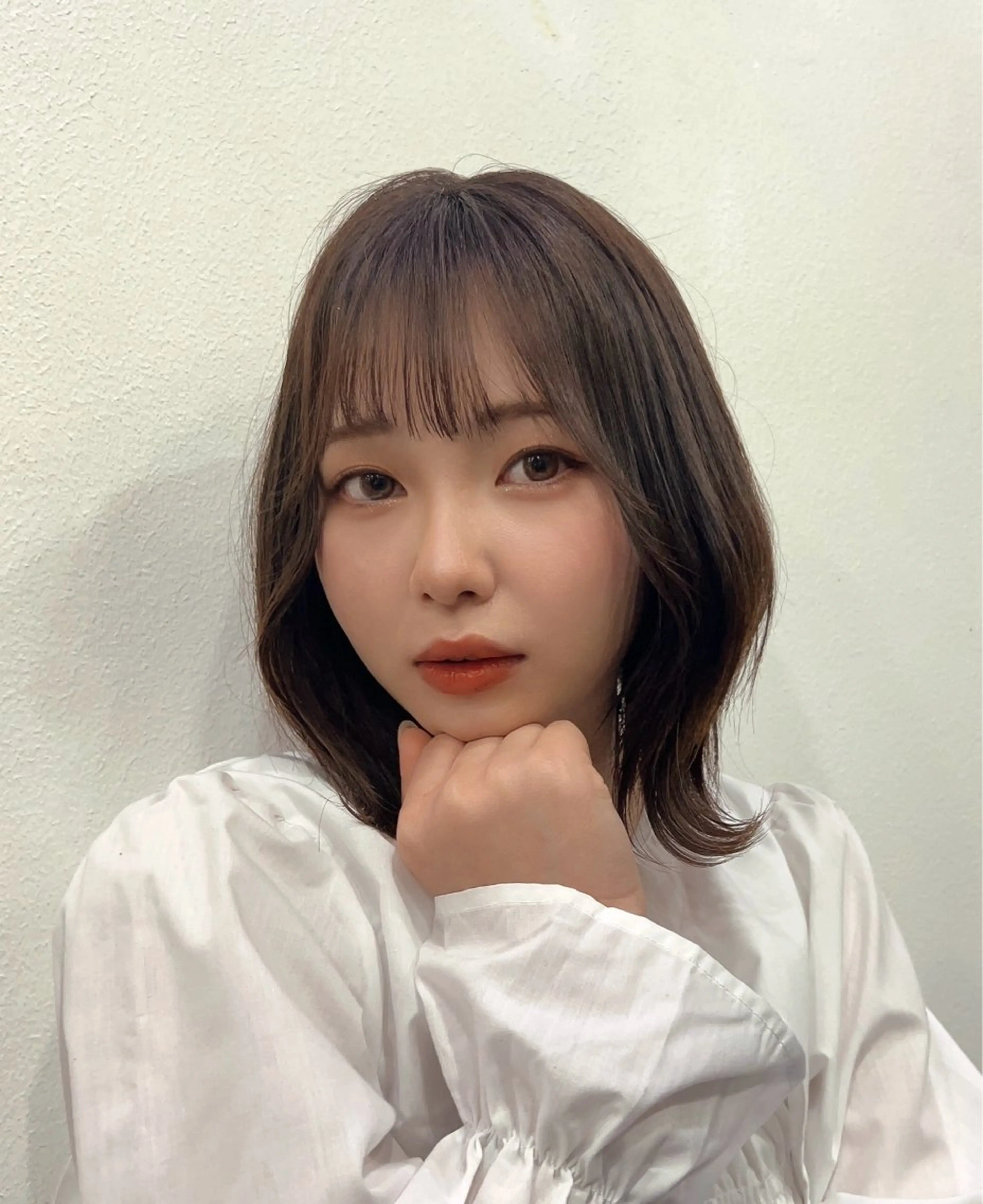 ミディアム 平田 一成のヘアスタイル