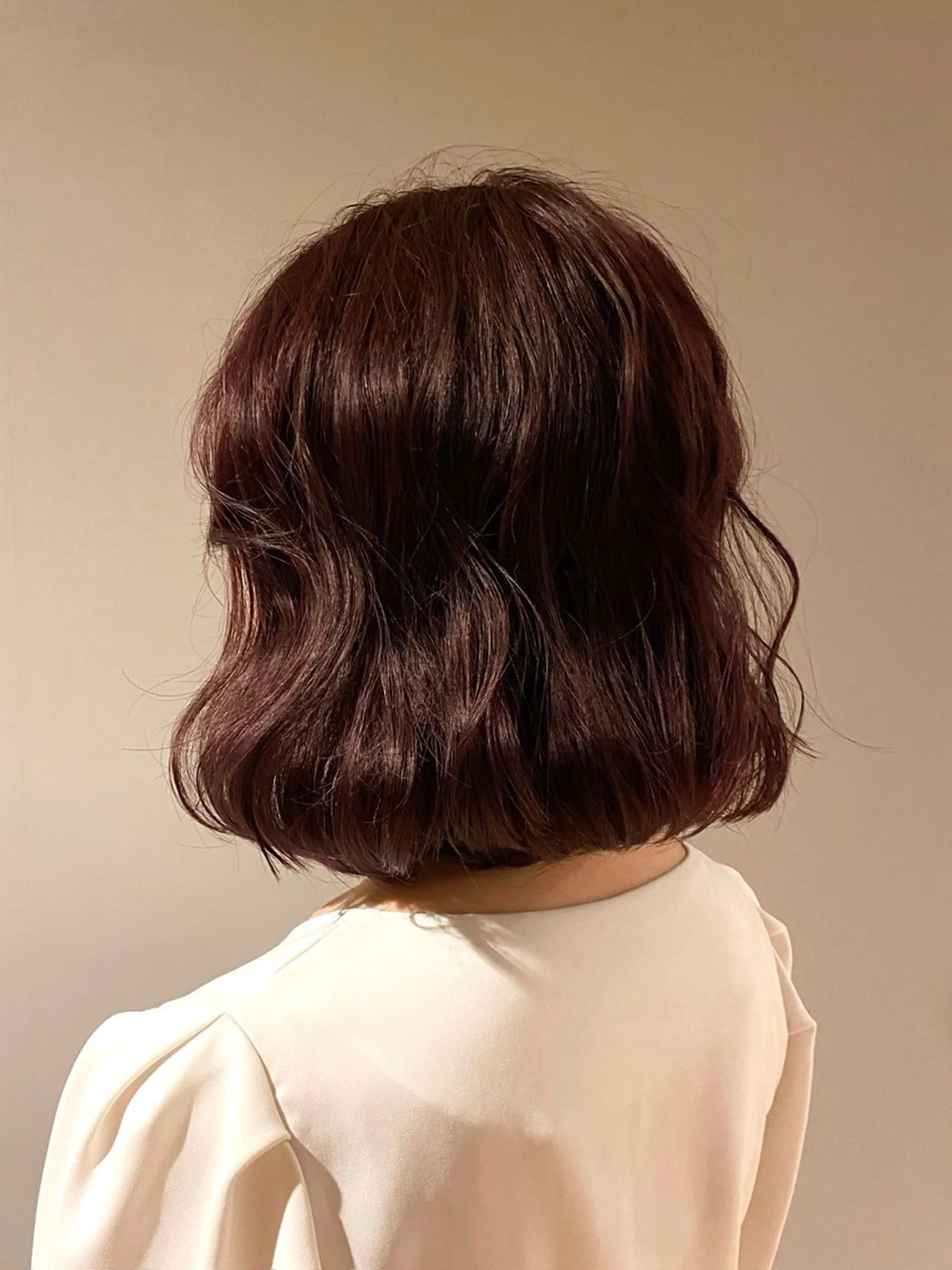 透明感カラー＋トリートメントの写真