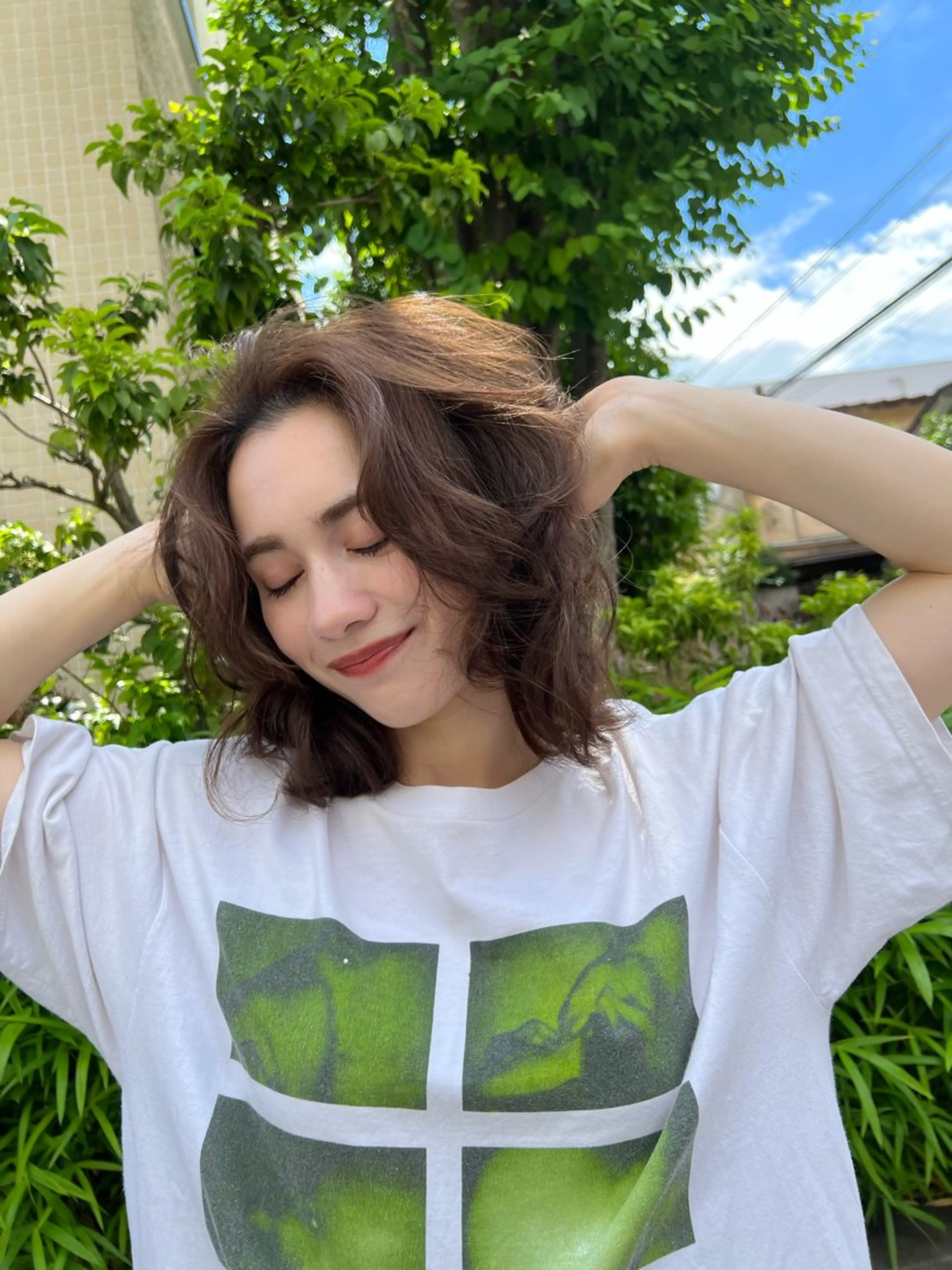 パーマ×透明感カラー MIOのヘアスタイル