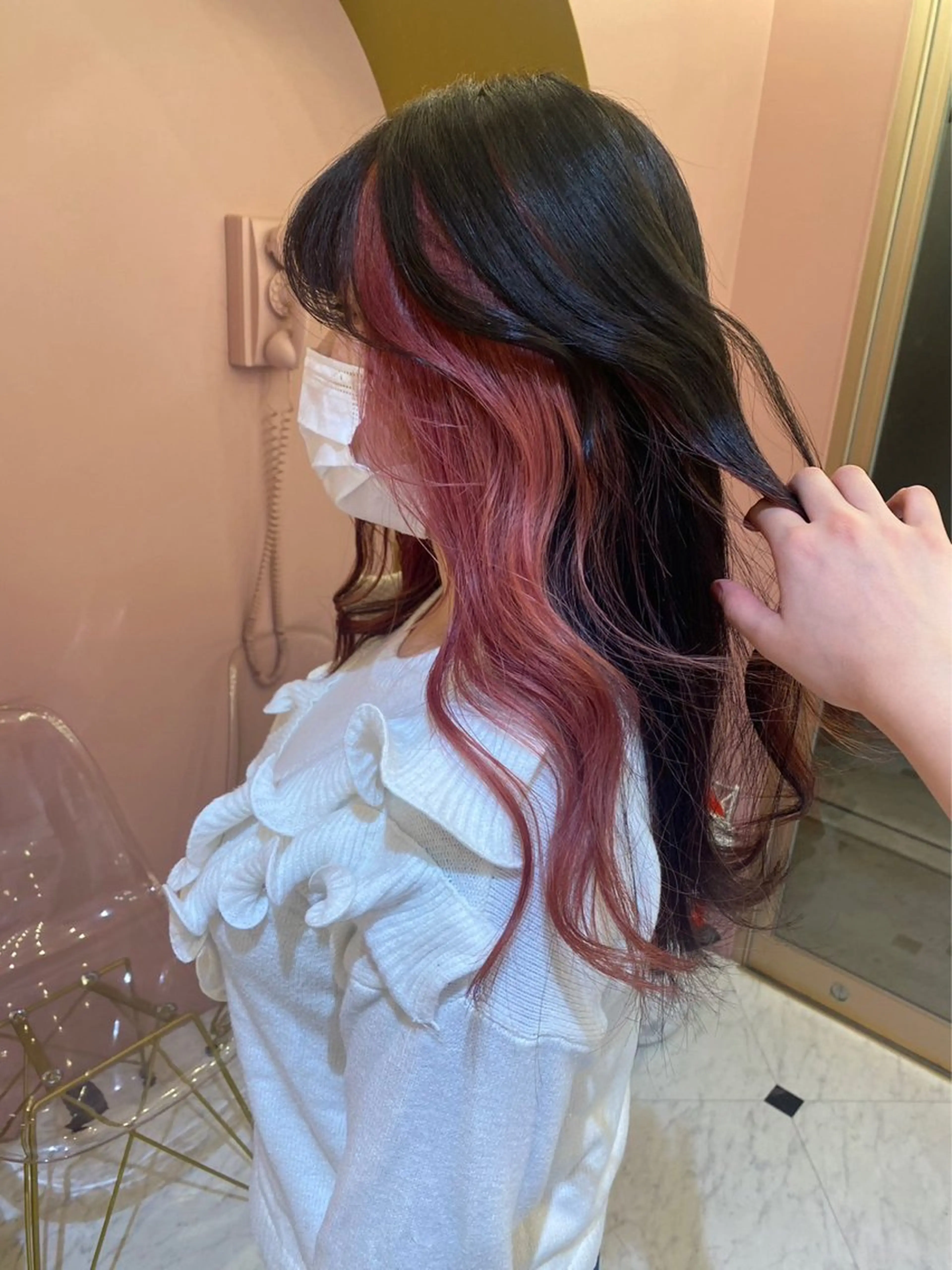 カラー fish所属・横浜/レイヤー/ボブ shiira👼🏻のヘアスタイル
