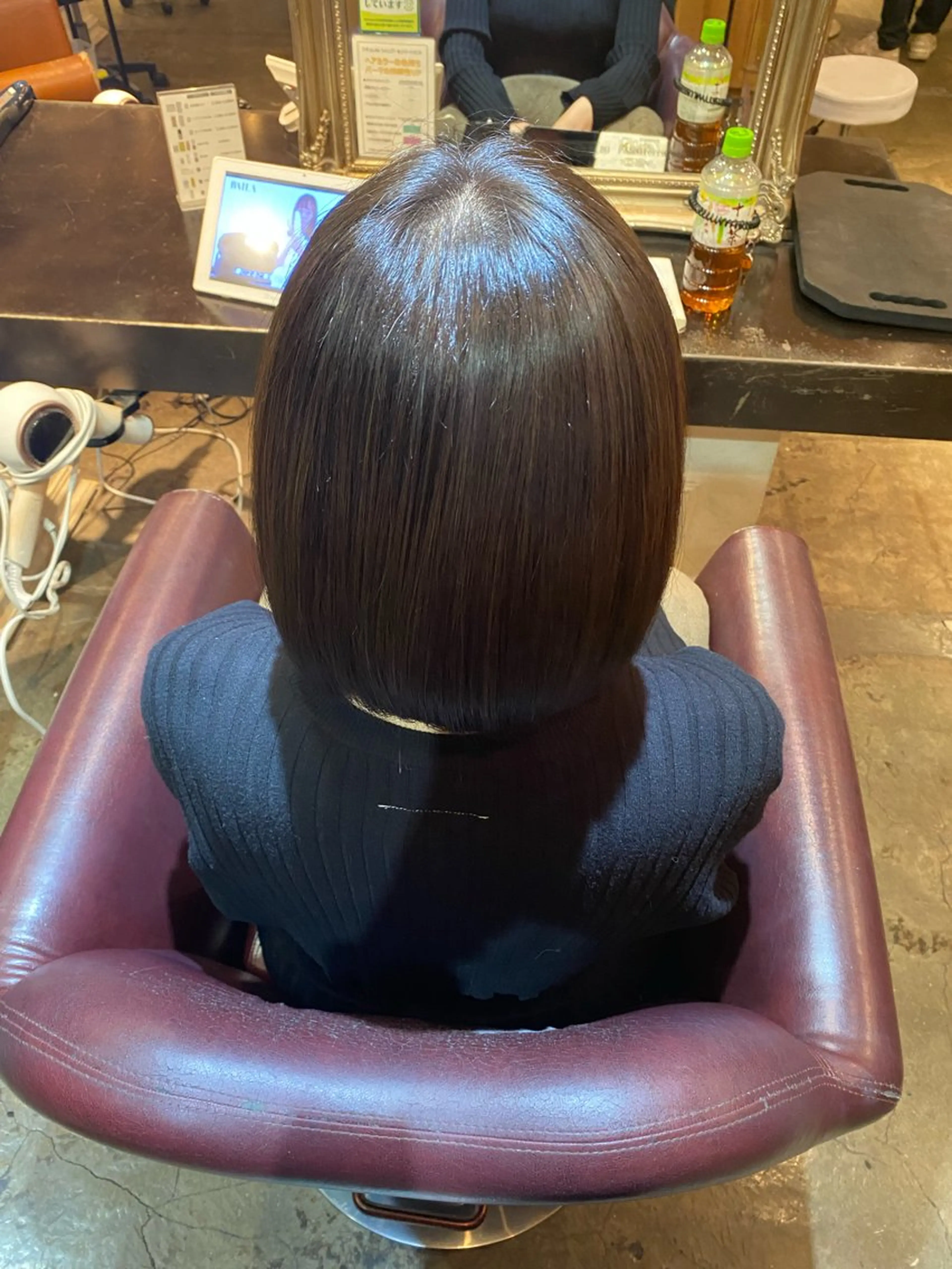 ショート カラー カット ヘアカラー トリートメント 癖毛&ダメージ改善 カット/soyaのヘアスタイル