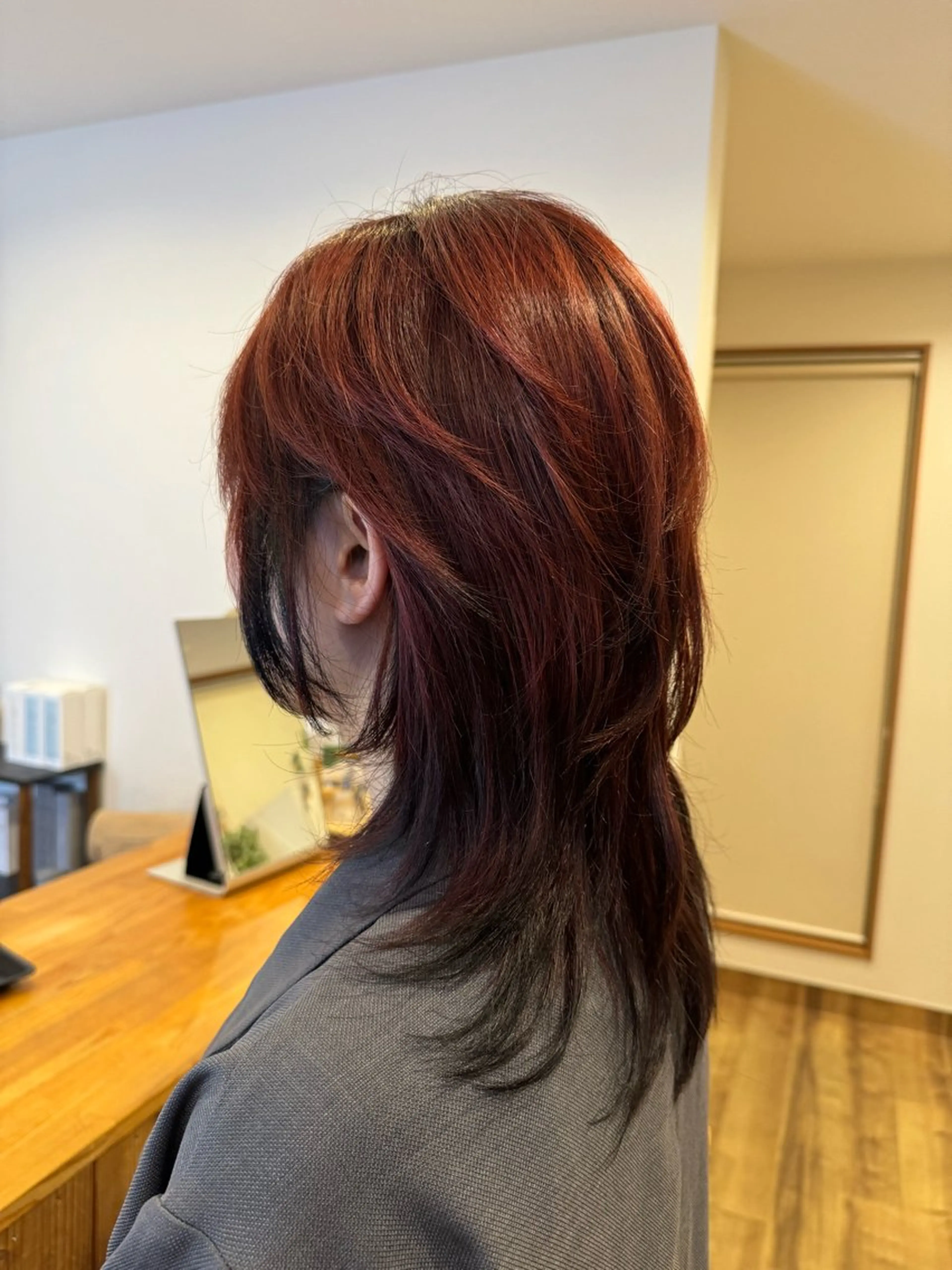 セミロング カット ヘアカラー トリートメント Claire 【クレール】所属・髪質改善カラー/ みきやのヘアスタイル