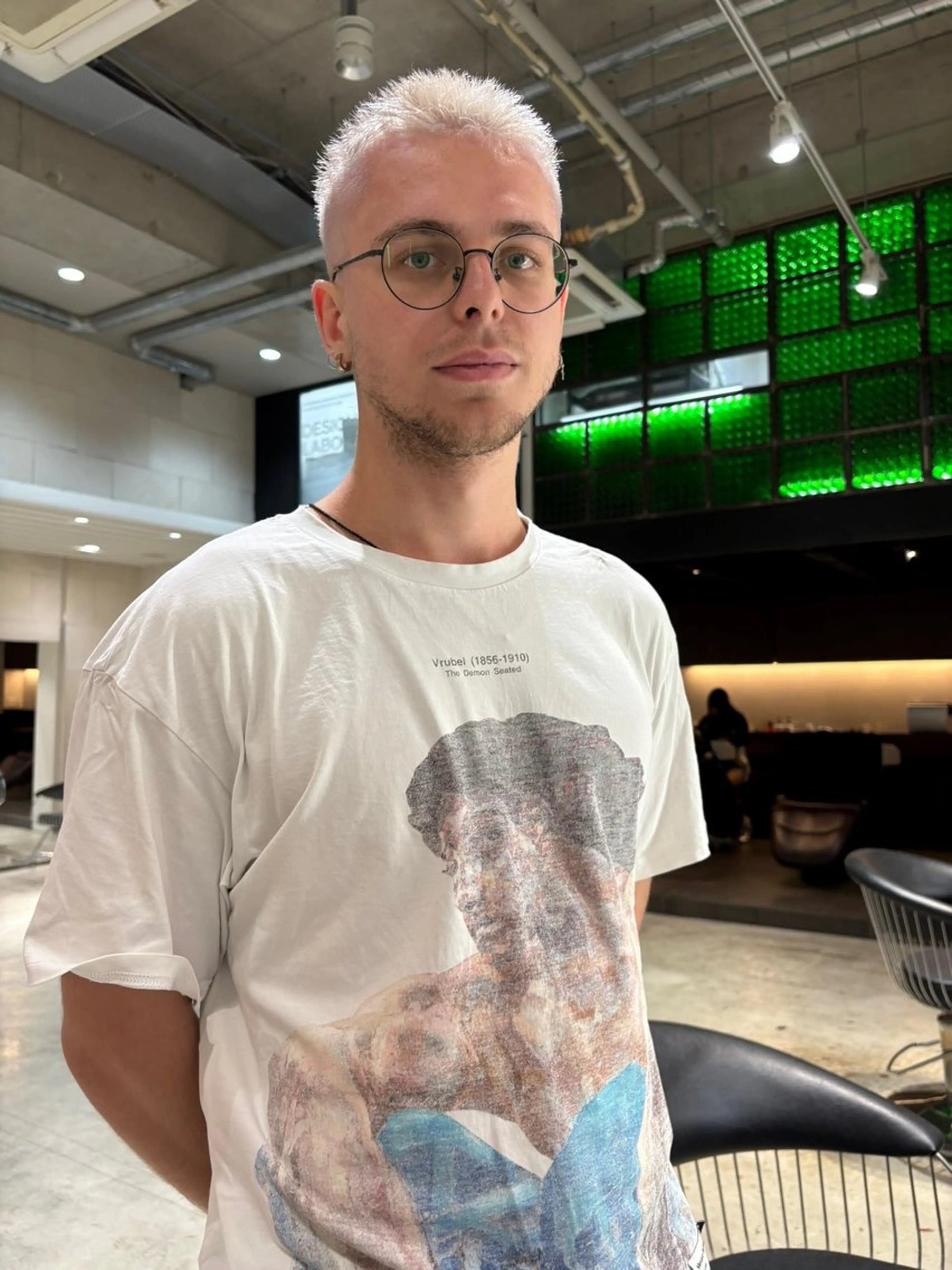 ショート カラー DEAN所属・KEIGO/パーマ ハイトーン/DEANのヘアスタイル