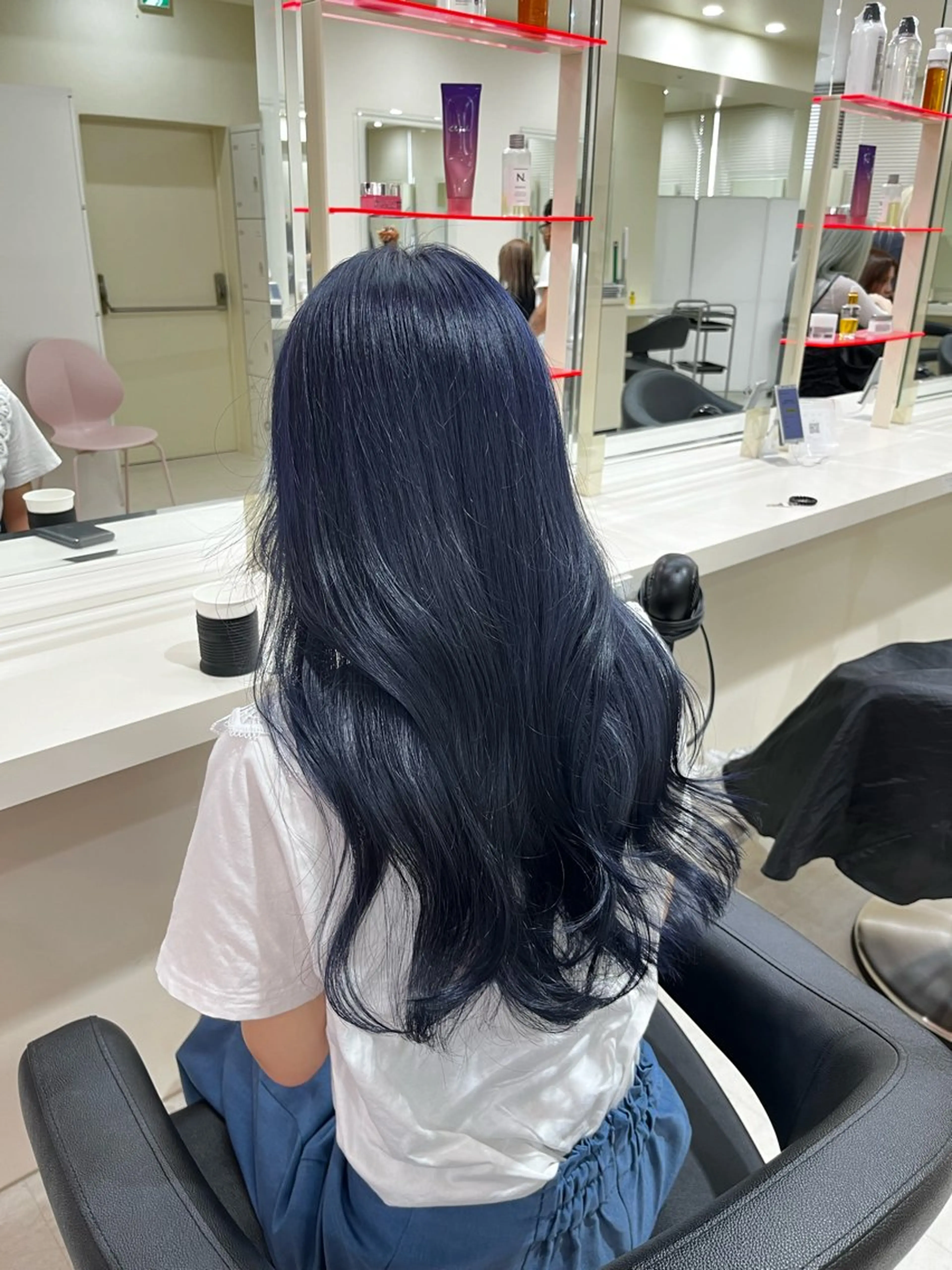 ミディアム カラー ヘアカラー 💟RINNA 艶カラー💟のヘアスタイル