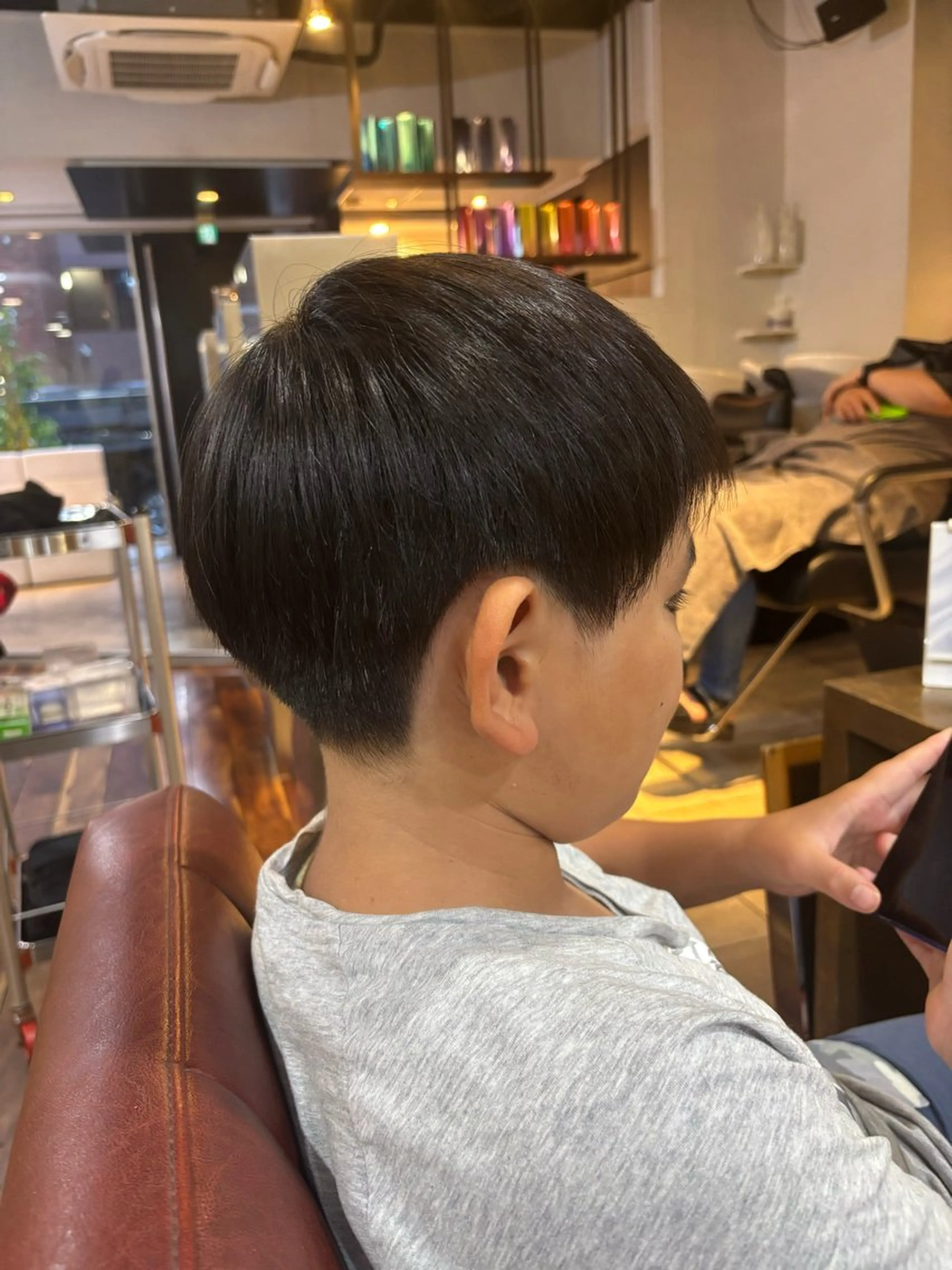 メンズ キッズ カット 🩶レイヤー/顔周り カット🩶フウカのヘアスタイル