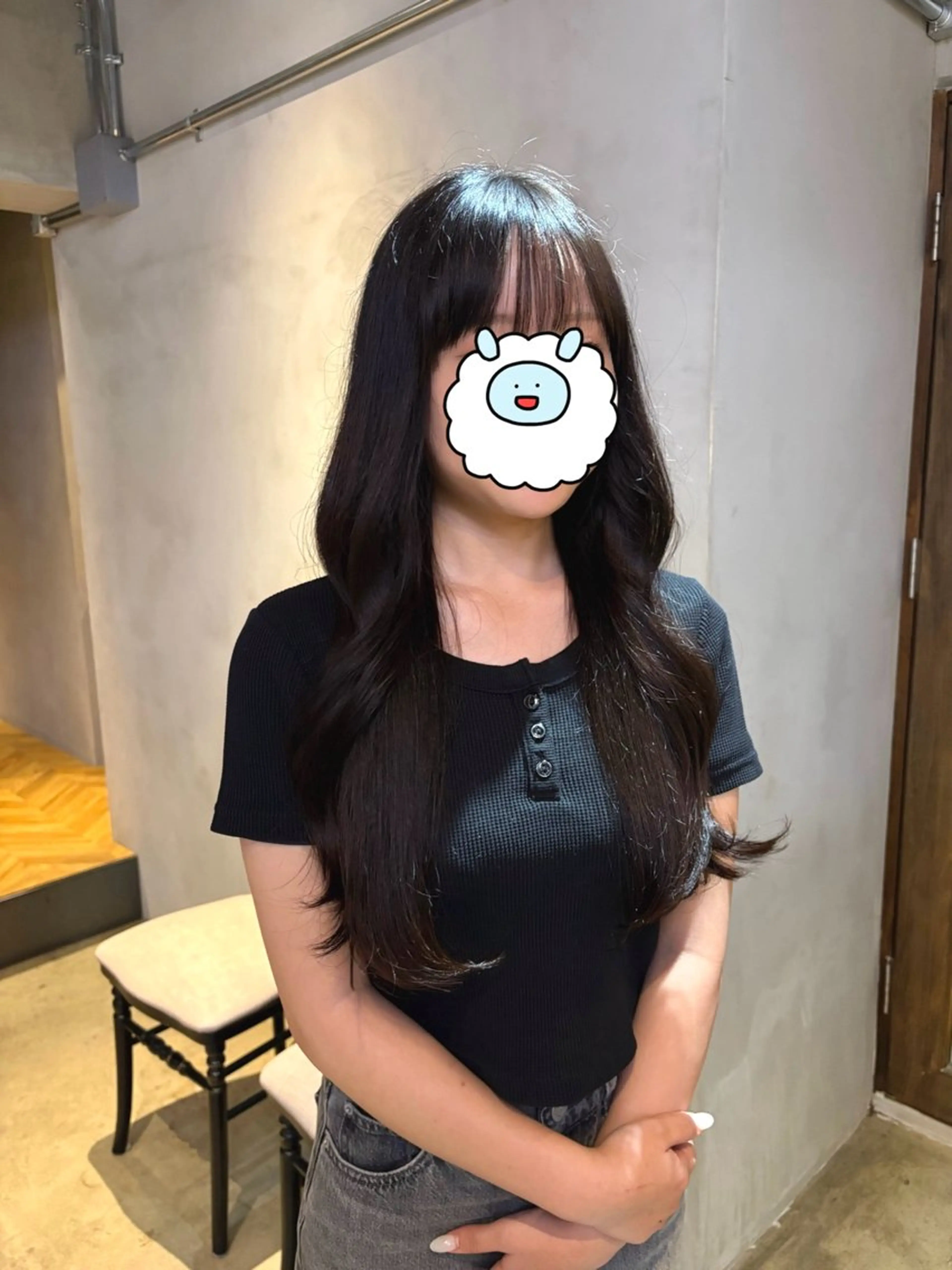 ロング とびまつ /ショート/脱白髪染のヘアスタイル