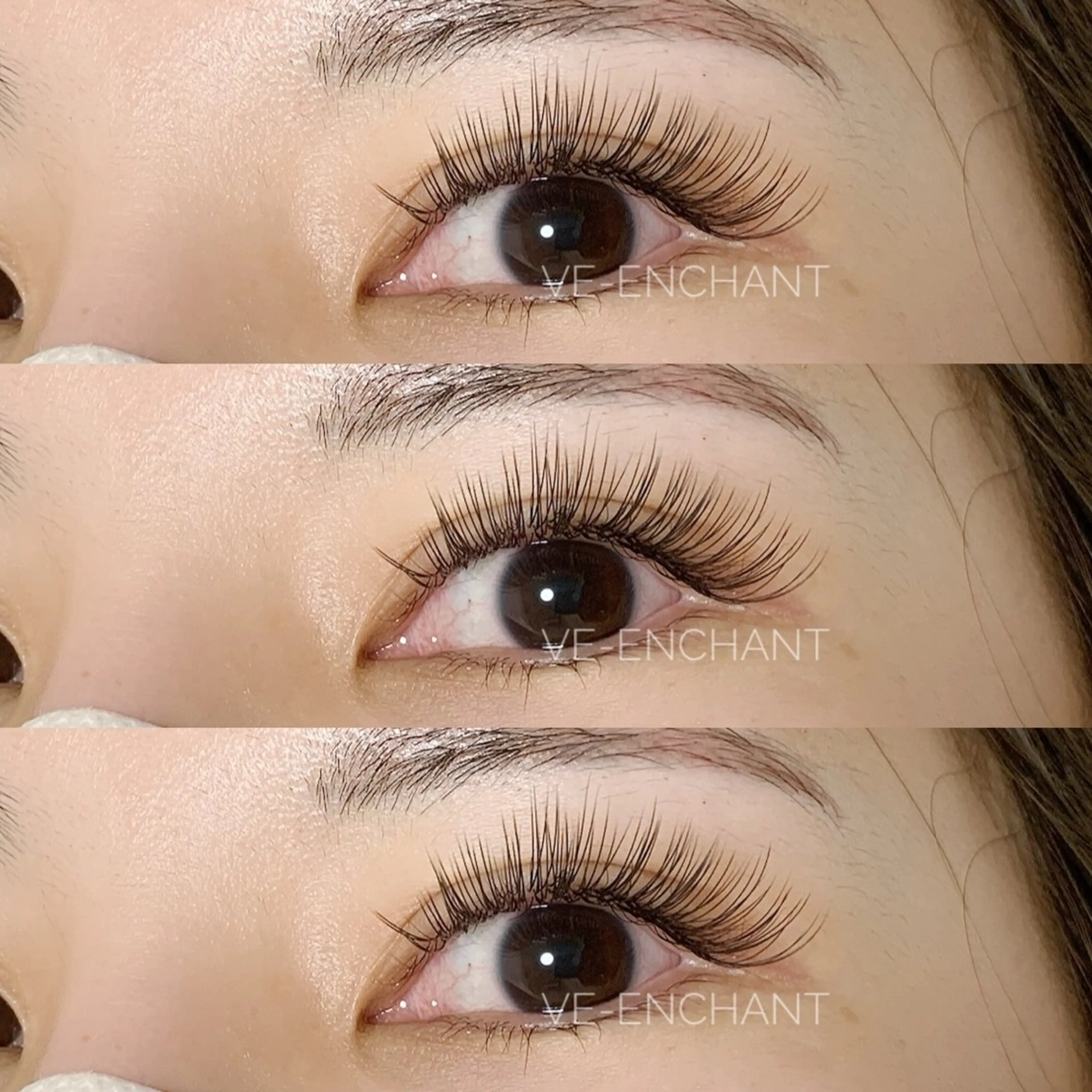 マツエク・マツパ フラットラッシュ マツエク Ve-enchant (ビーエンチャント)のマツエク・マツパデザイン