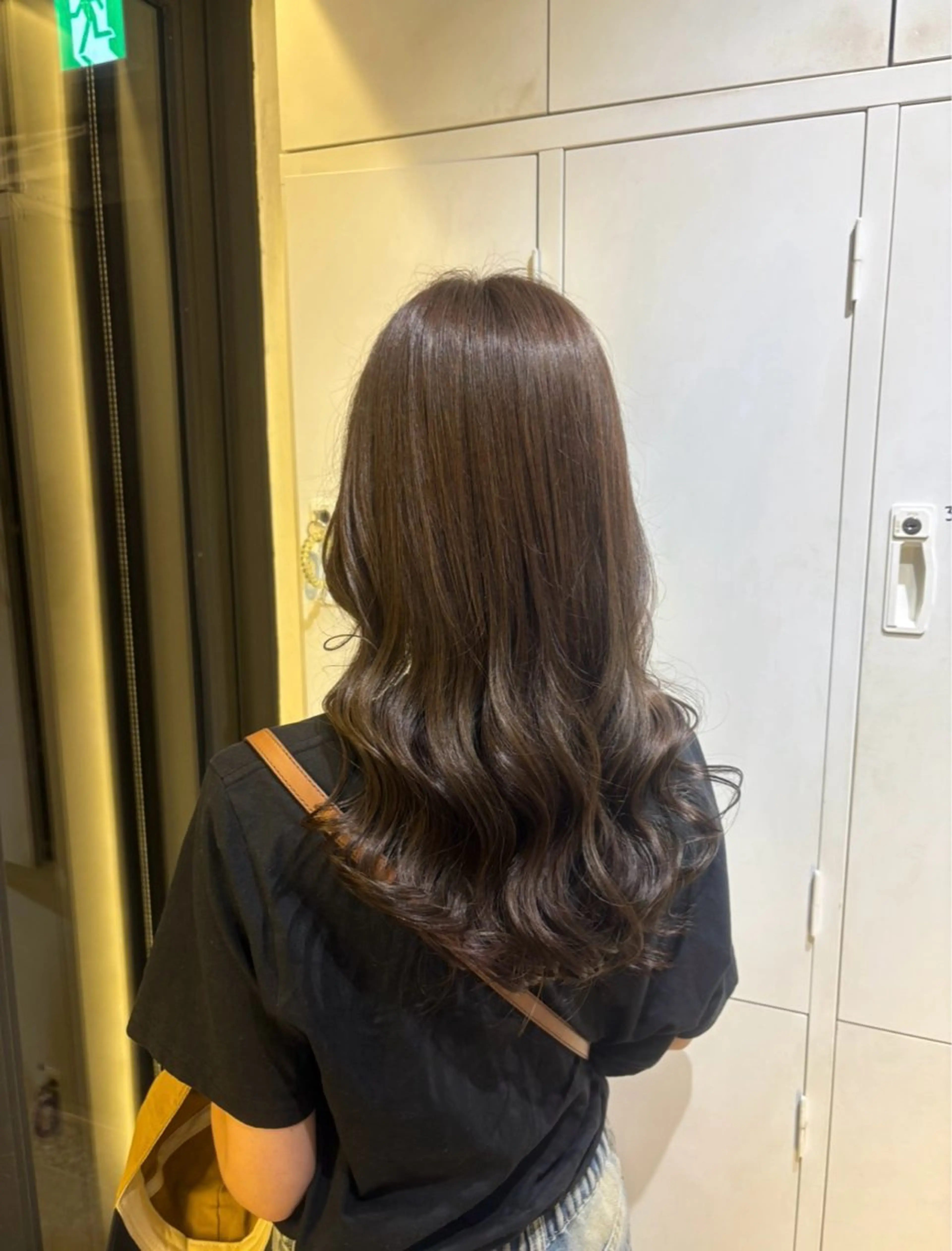 ロング カラー ブラウンカラー マロンブラウン ao 🎀 梅田美容室のヘアスタイル