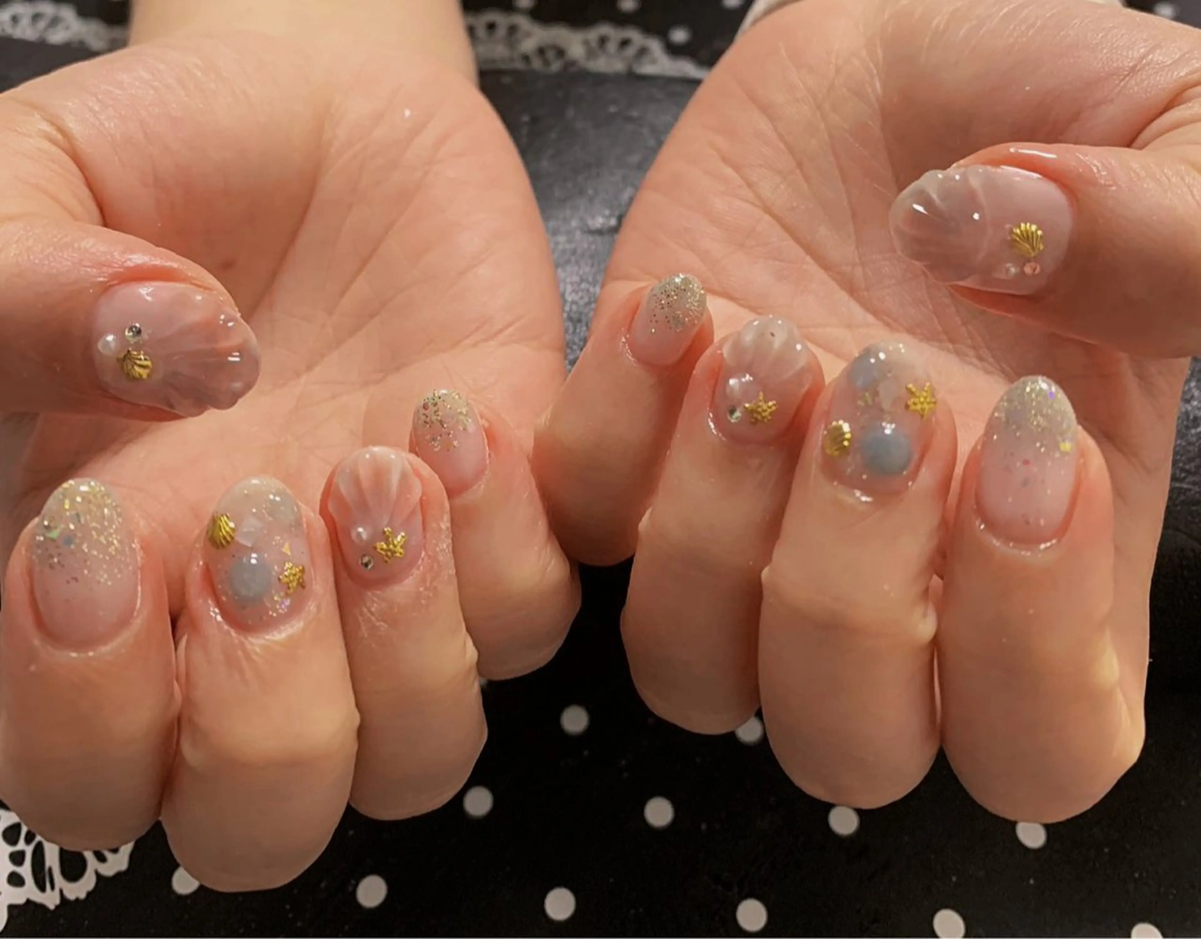 ネイル ハンドネイル しょう えんきんのネイルデザイン