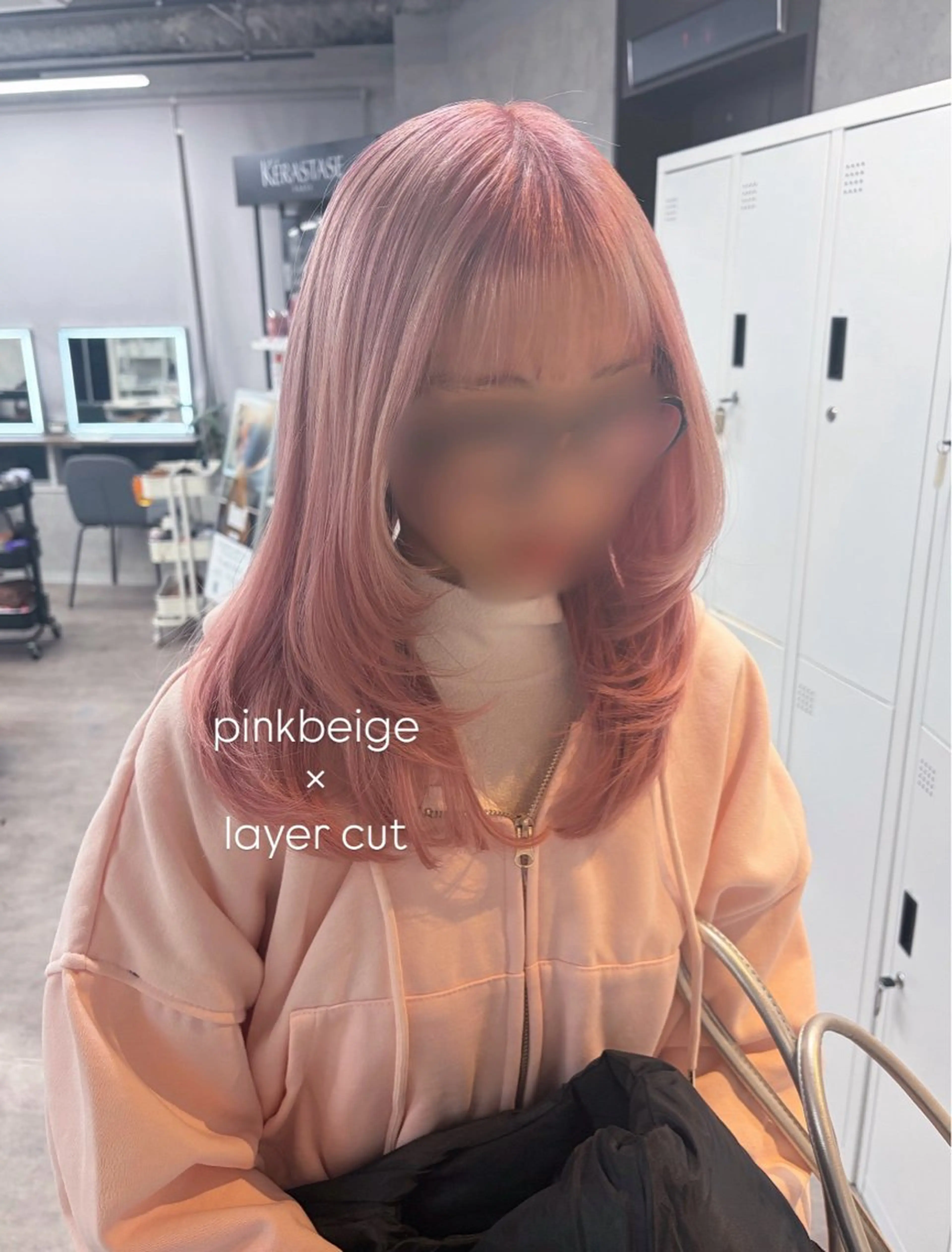 セミロング カラー カット ヘアカラー limitみづき🌙 ブリーチカラーのヘアスタイル