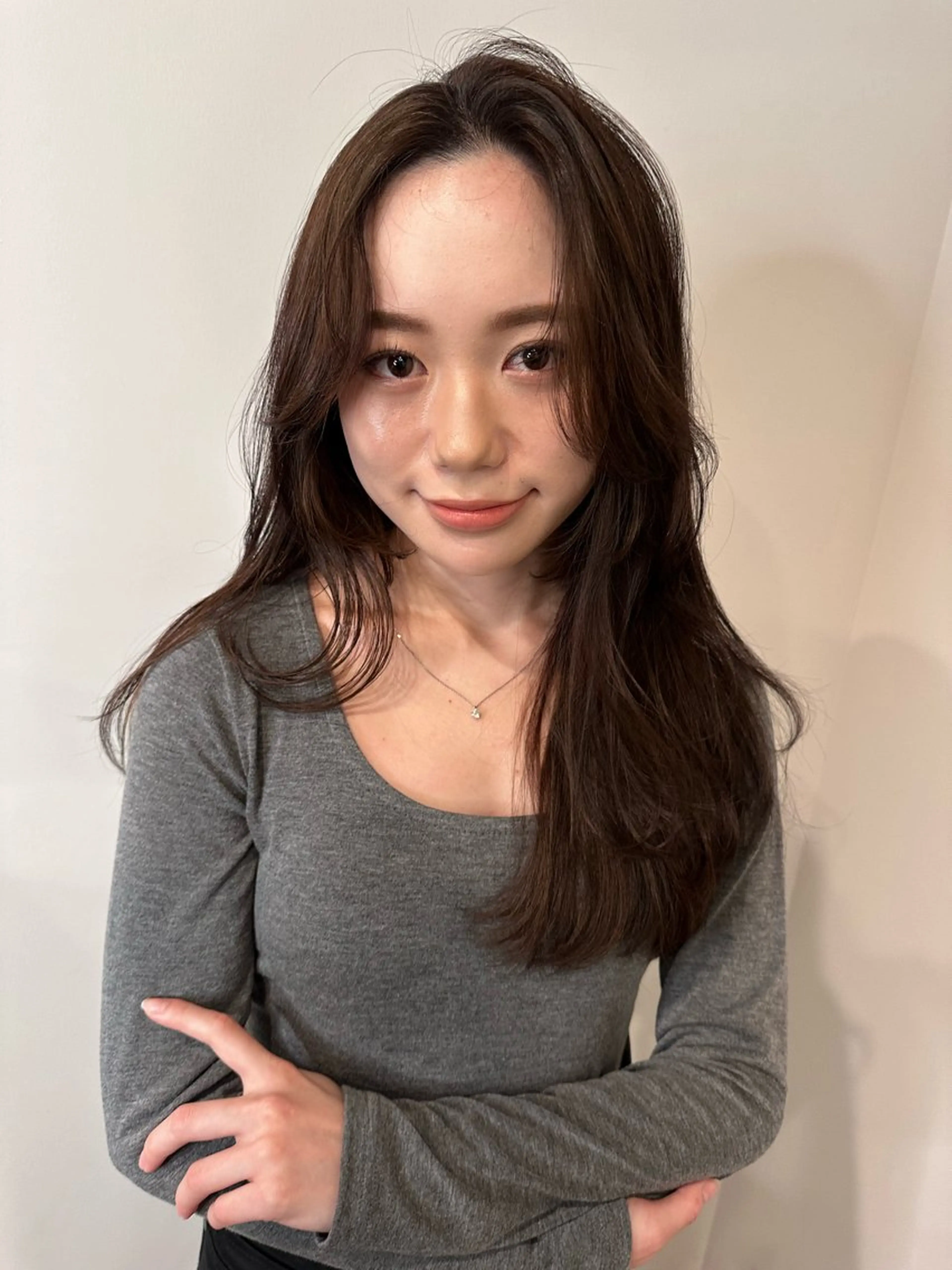 ロング カラー IVE所属・ダブルカラー🤍 髪質改善／原島のヘアスタイル